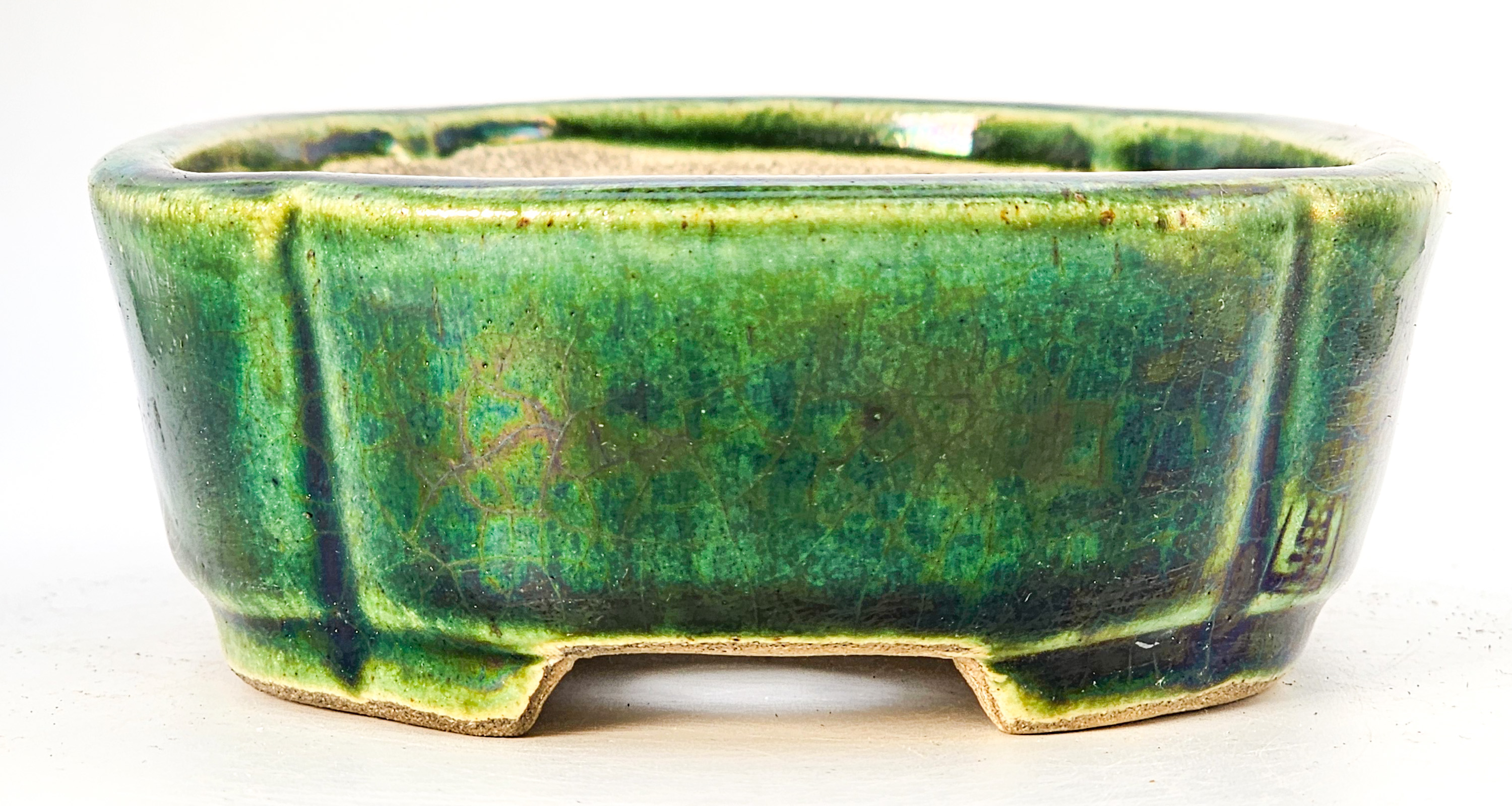 Bonsaischale Terahata Satomi Japan 16x12x4,5cm