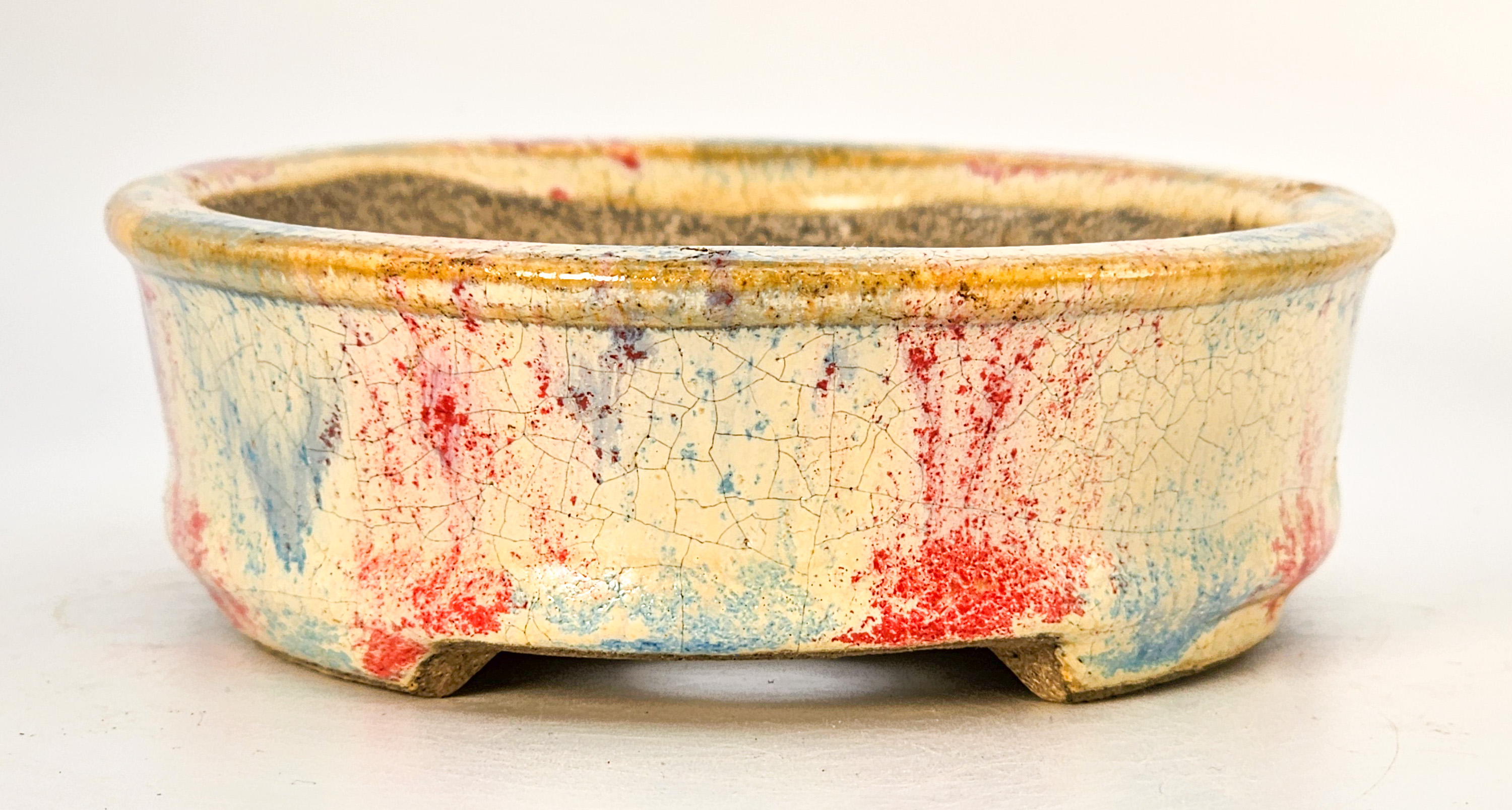 Bonsaischale Terahata Satomi Japan 13,5x10,8x3,5cm