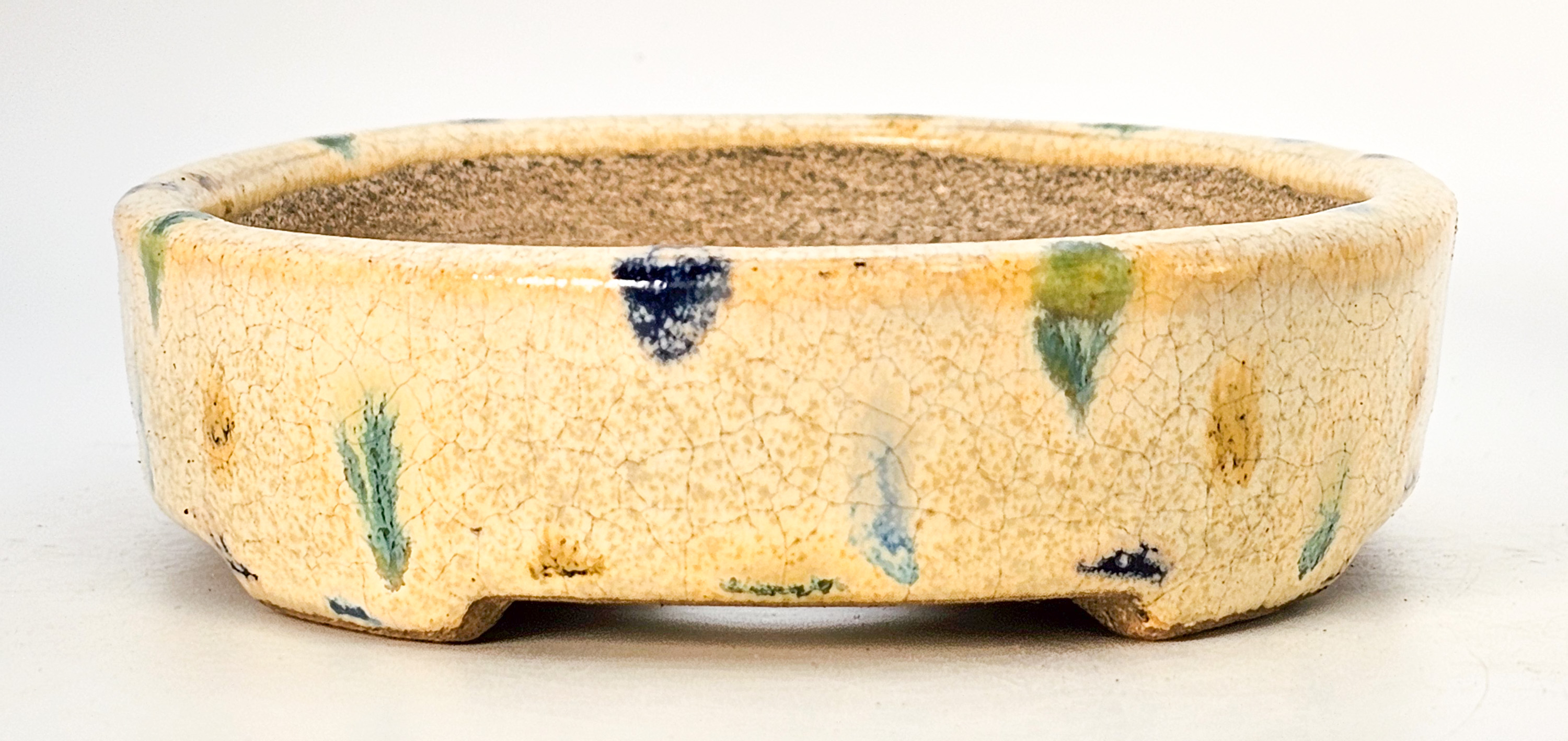 Bonsaischale Terahata Satomi Japan 14x11,5x3cm