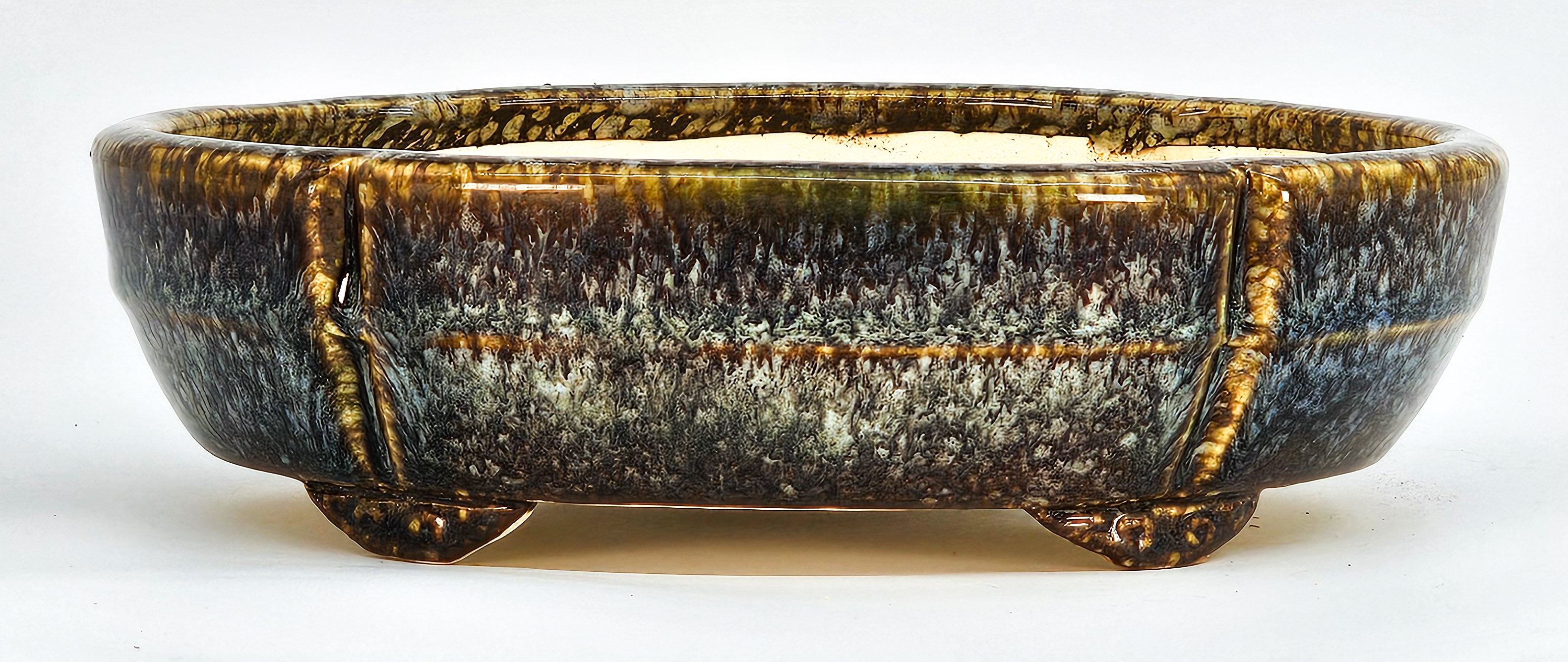 Bonsaischale Koyo Tokoname 20x17x5,5cm   