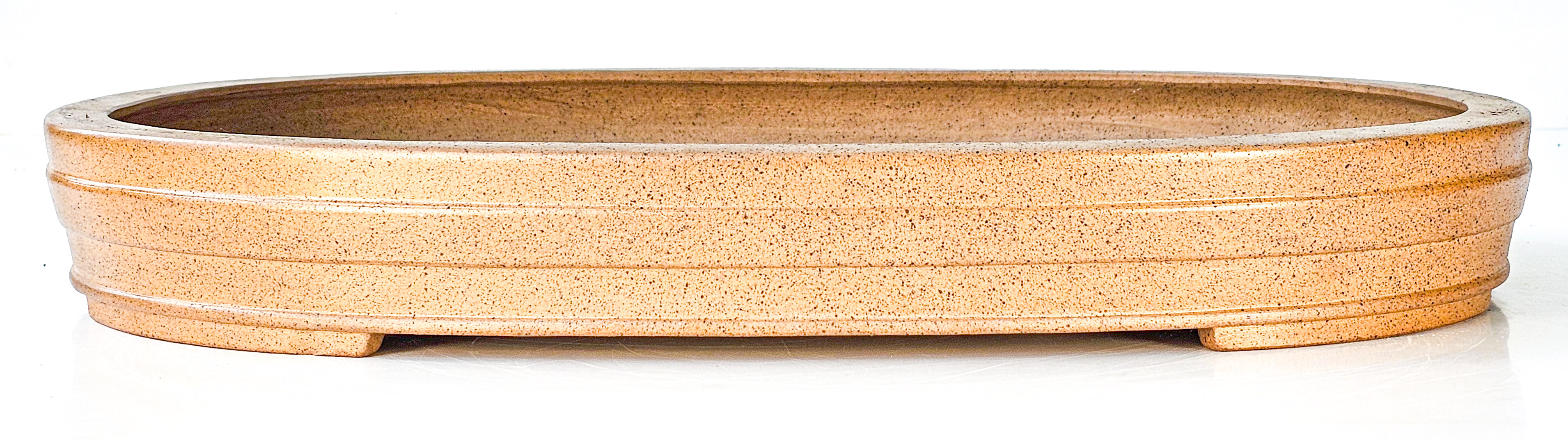 Bonsaischale Keizan Tokoname 51,5x39,5x6,5 cm