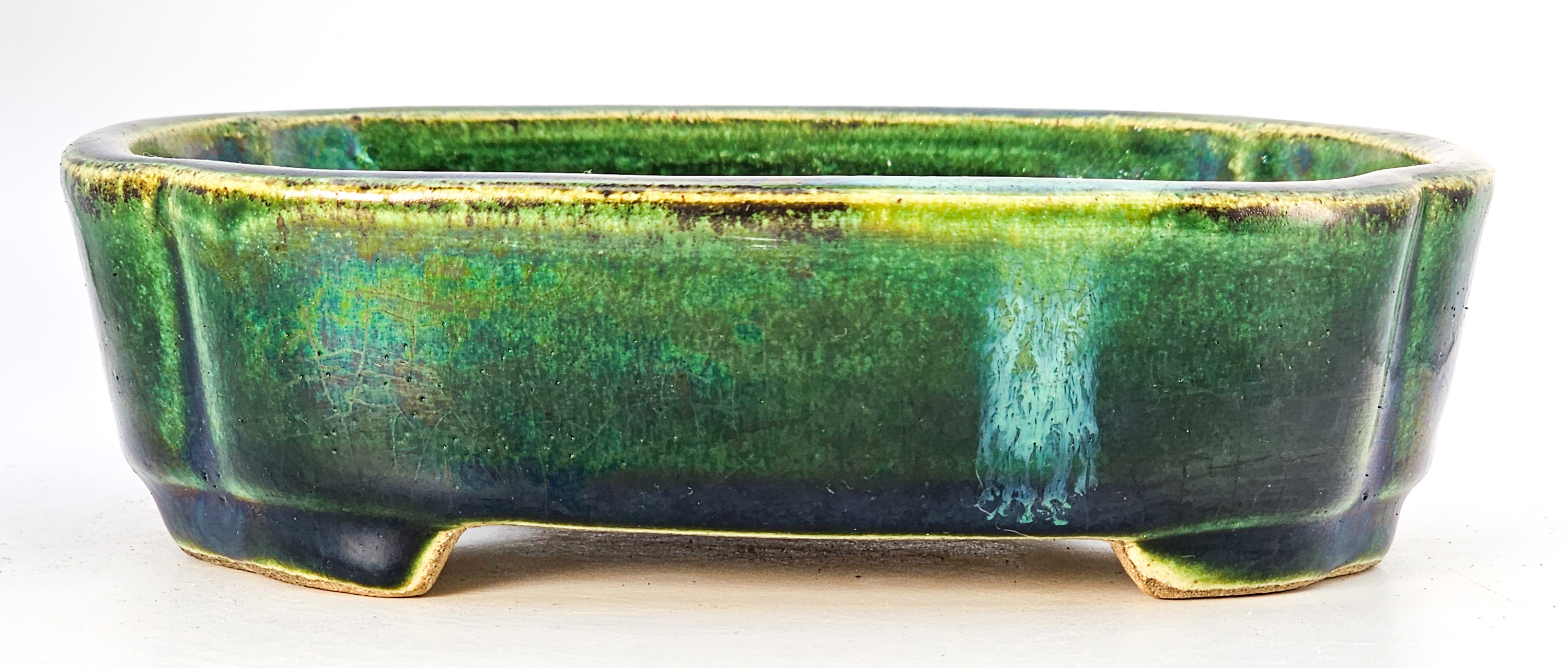 Bonsaischale Terahata Satomi Japan 16x12x4,5cm