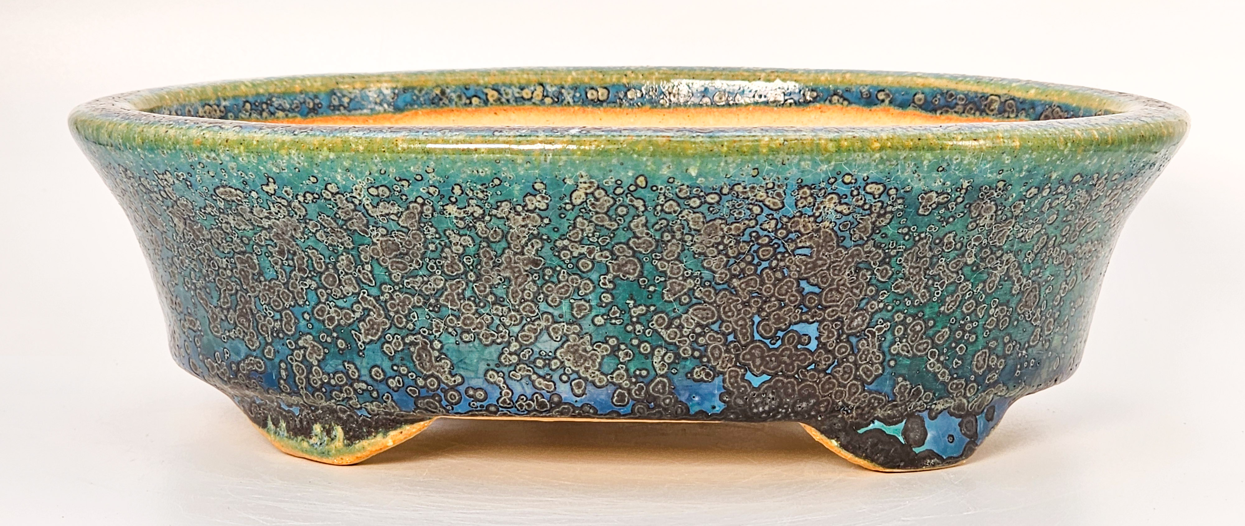 Bonsaischale Koyo, Sonderedition Expo 2025, Tokoname Japan 17,5x14x5cm