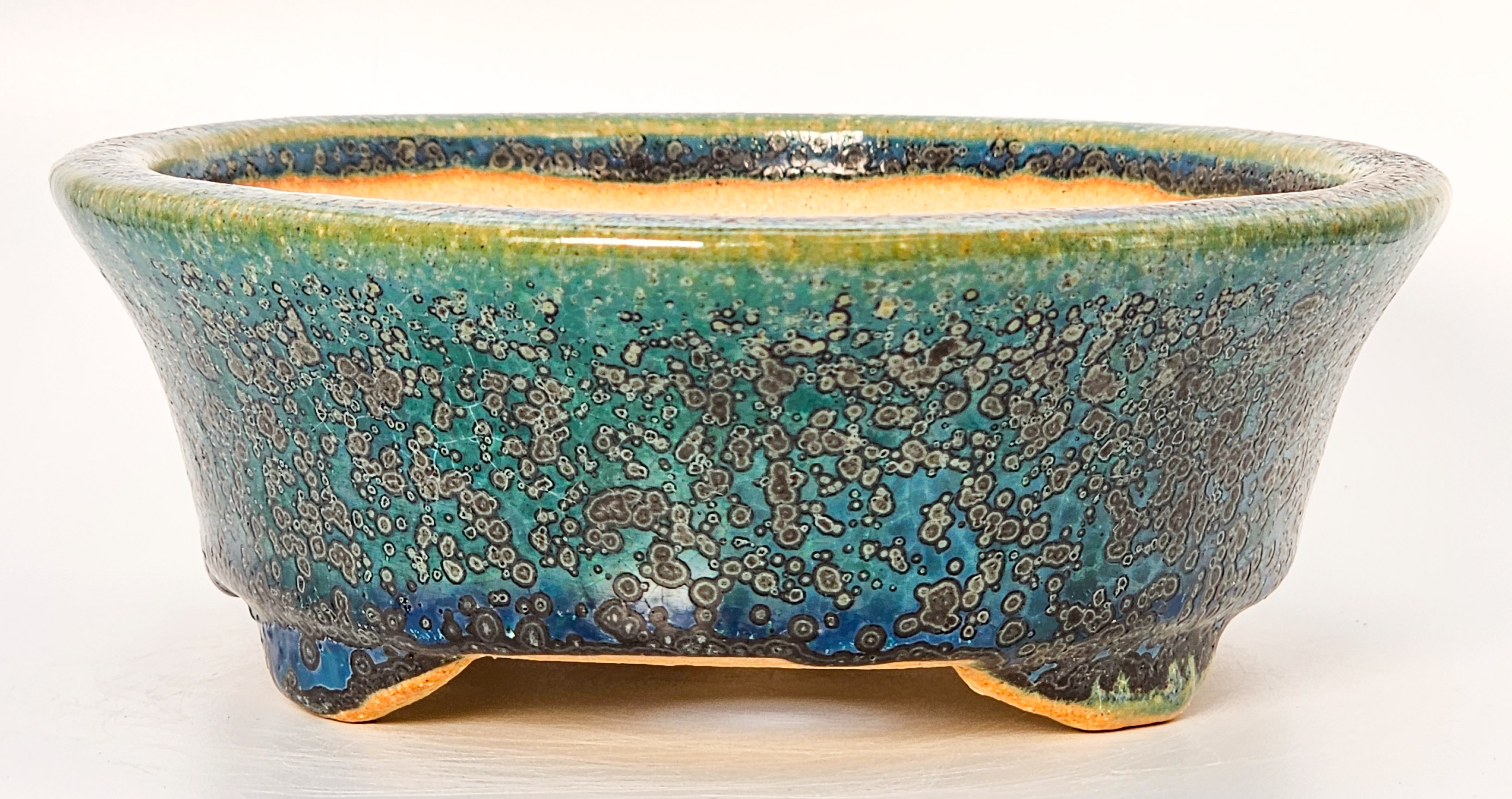 Bonsaischale Koyo, Sonderedition Expo 2025, Tokoname Japan 17,5x14x5cm