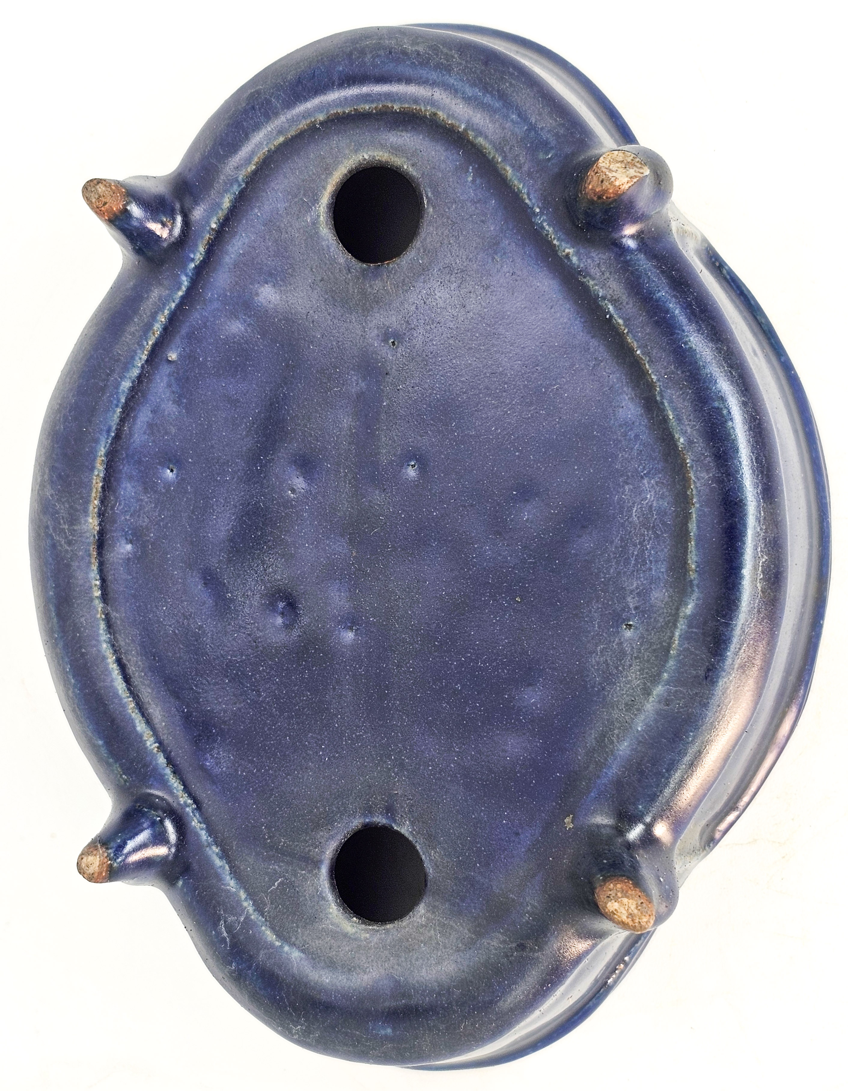 Bonsaischale China Guangdong-Stil 16,7x12,5x5,4cm