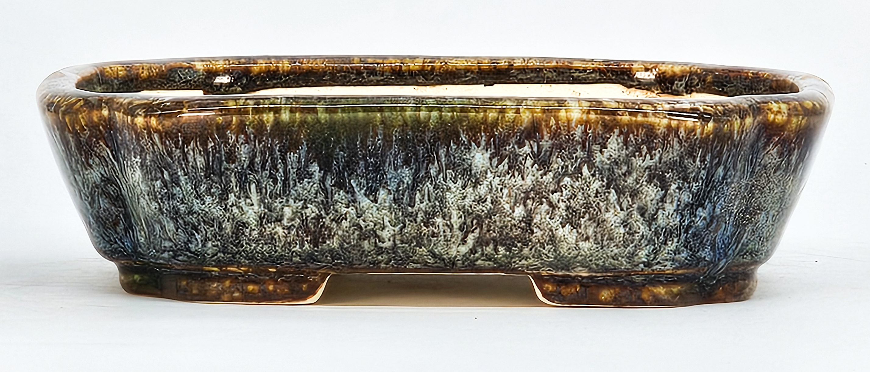 Bonsaischale Koyo Tokoname 17x14x3,3cm 