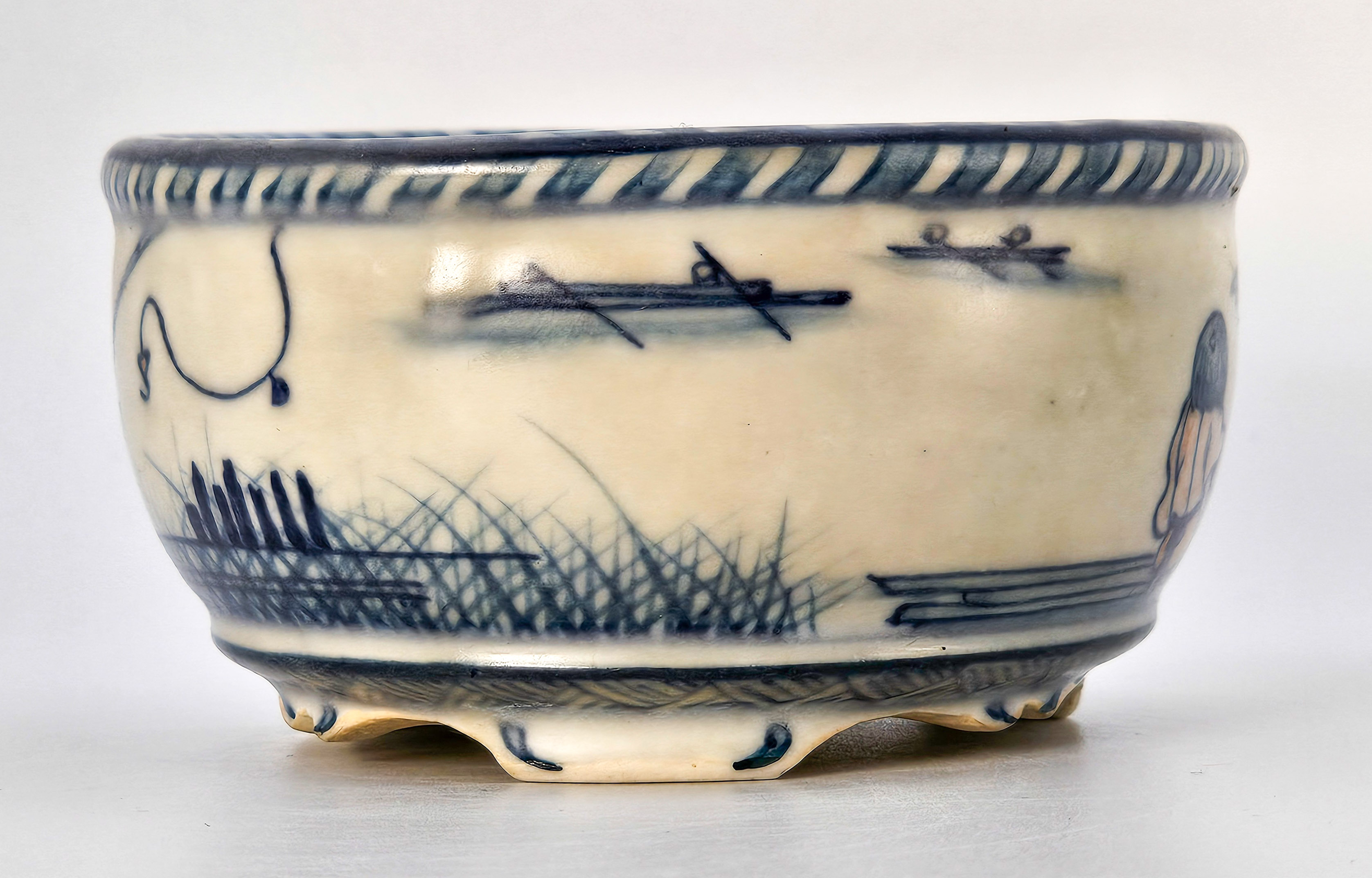Bonsaischale Shoseki 1. Generation Japan 8,2x4,5cm