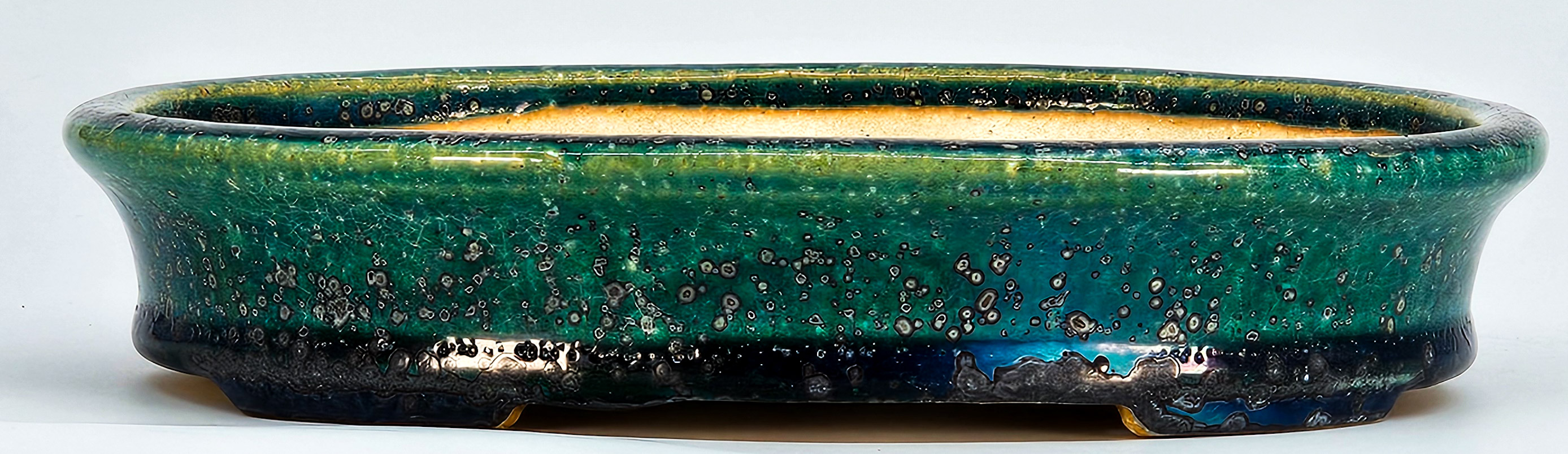 Bonsaischale Koyo Tokoname 20,5x16,5x4cm     