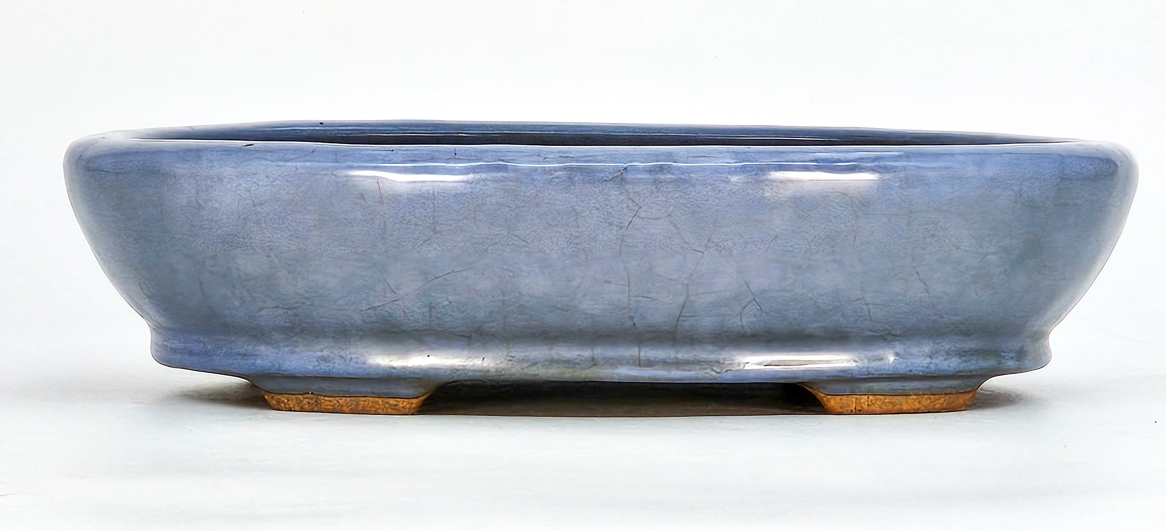 Bonsaischale Hattori Tokoname 22,2x18,5x5,3cm