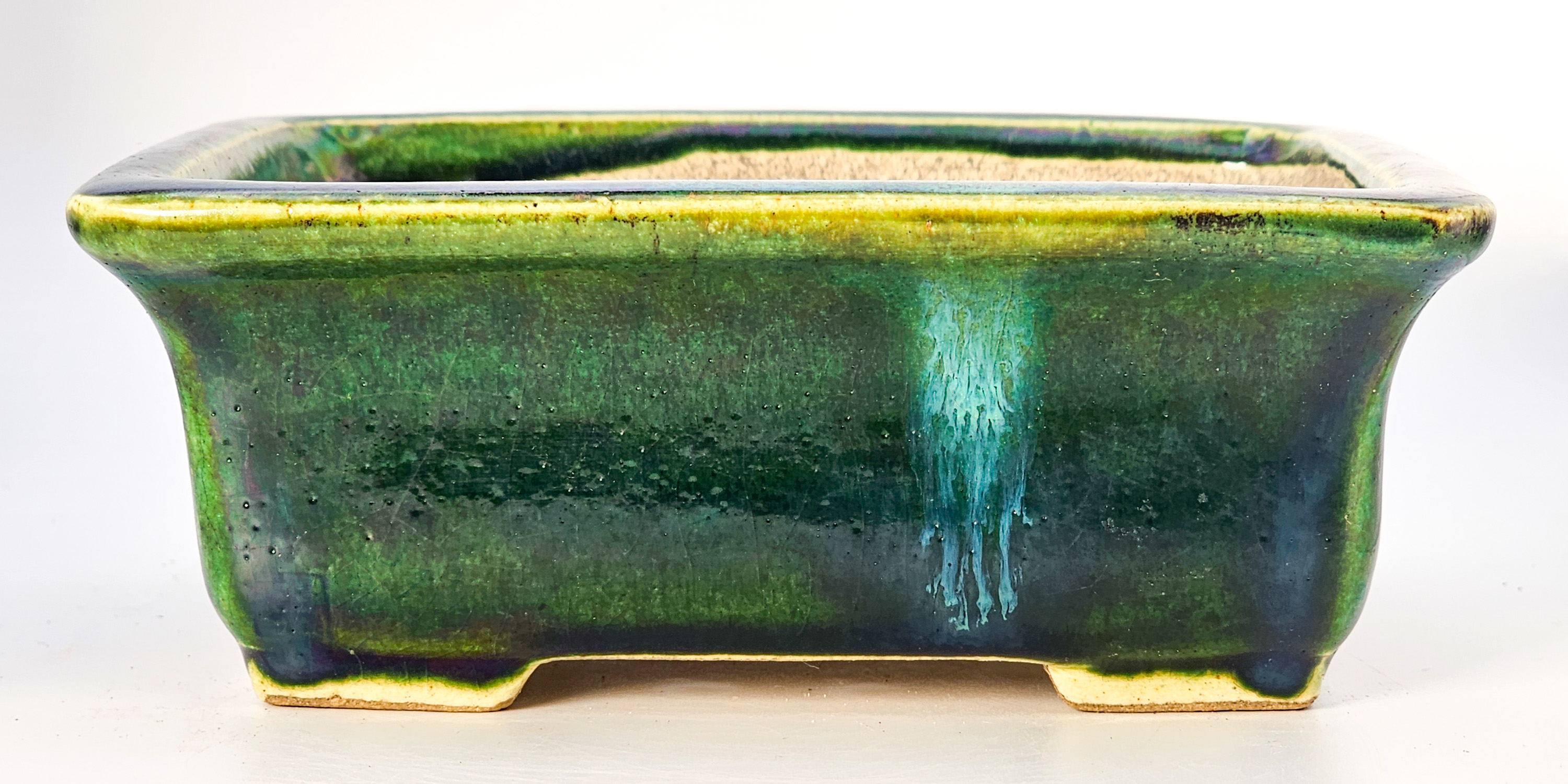 Bonsaischale Terahata Satomi Japan 17x14x6,5cm