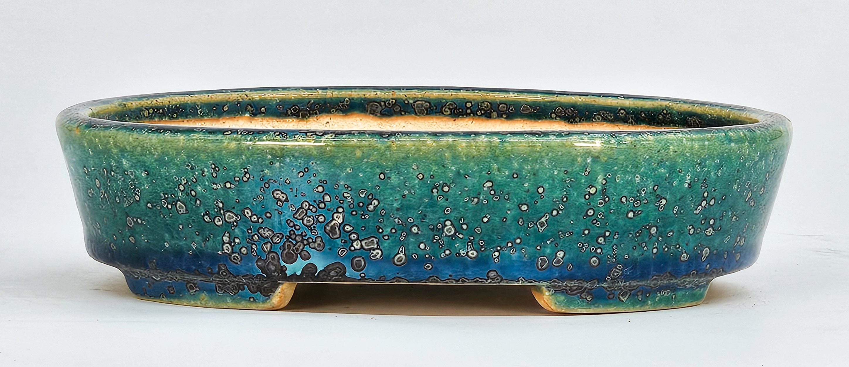 Bonsaischale Koyo Tokoname 18,5x15x3,3cm  