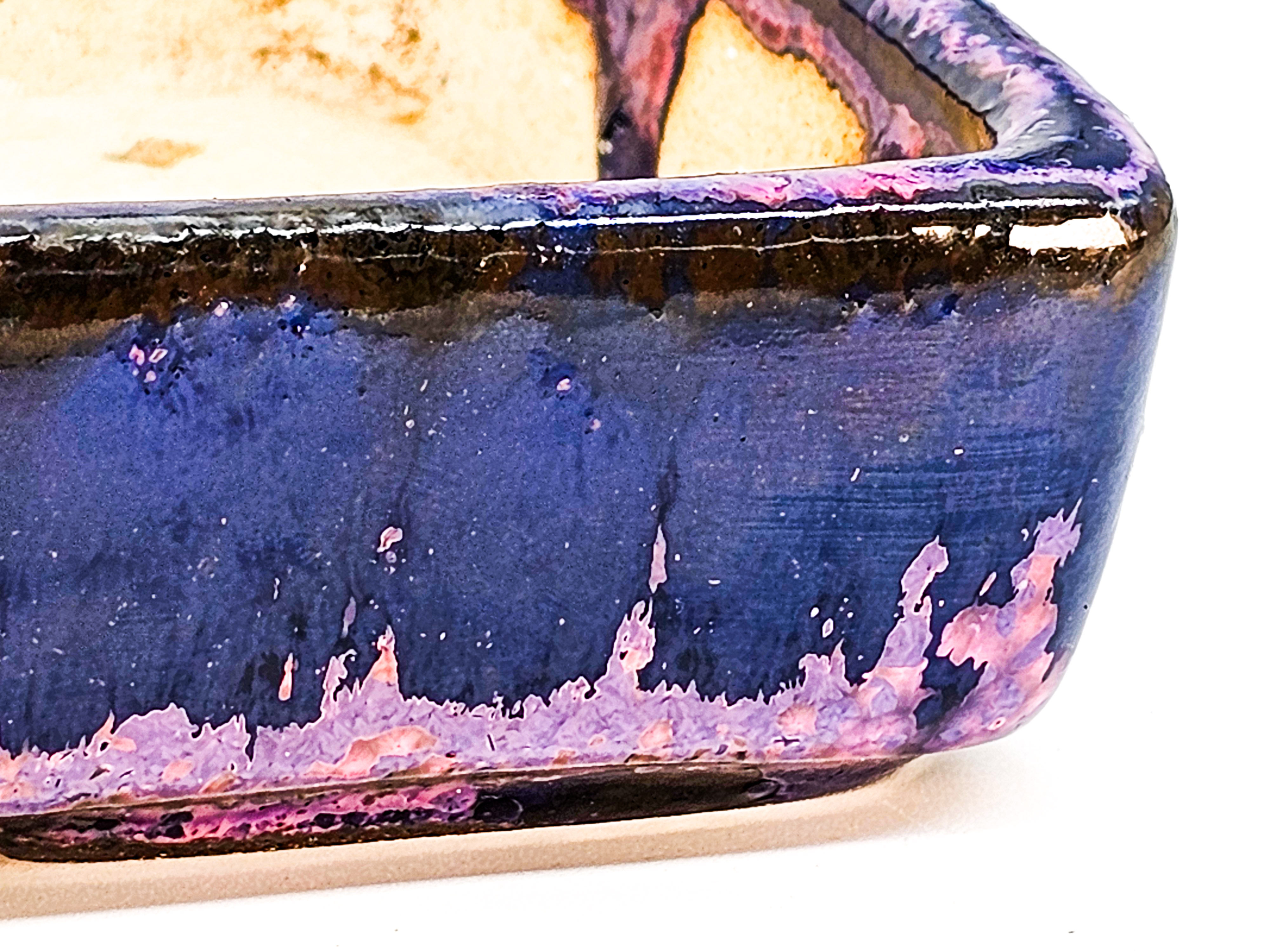 Bonsaischale Sabine BESNARD céramique 16,6x12x4,3cm 
