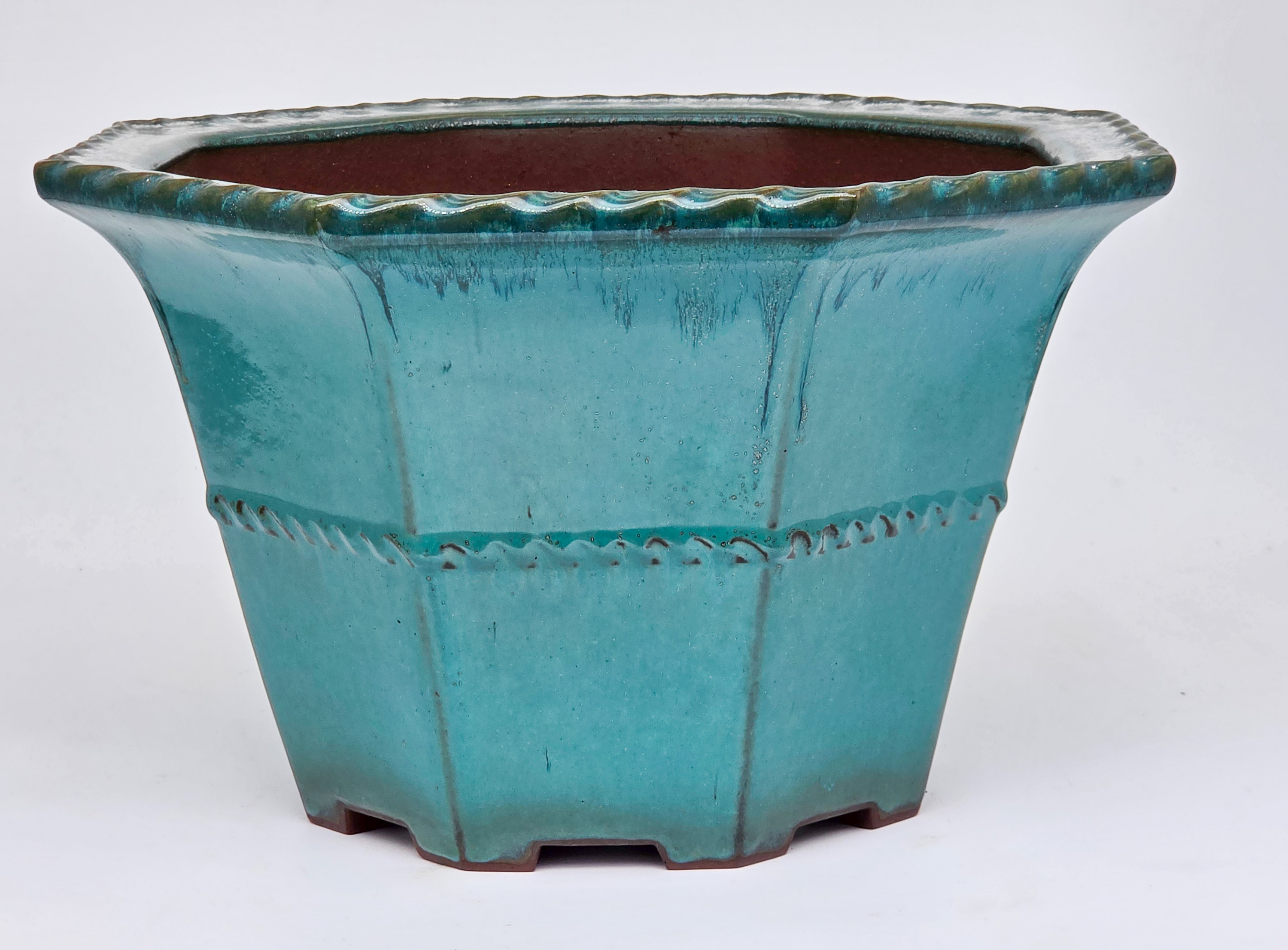 Bonsaischale Yamaaki Tokoname 34x28x22cm