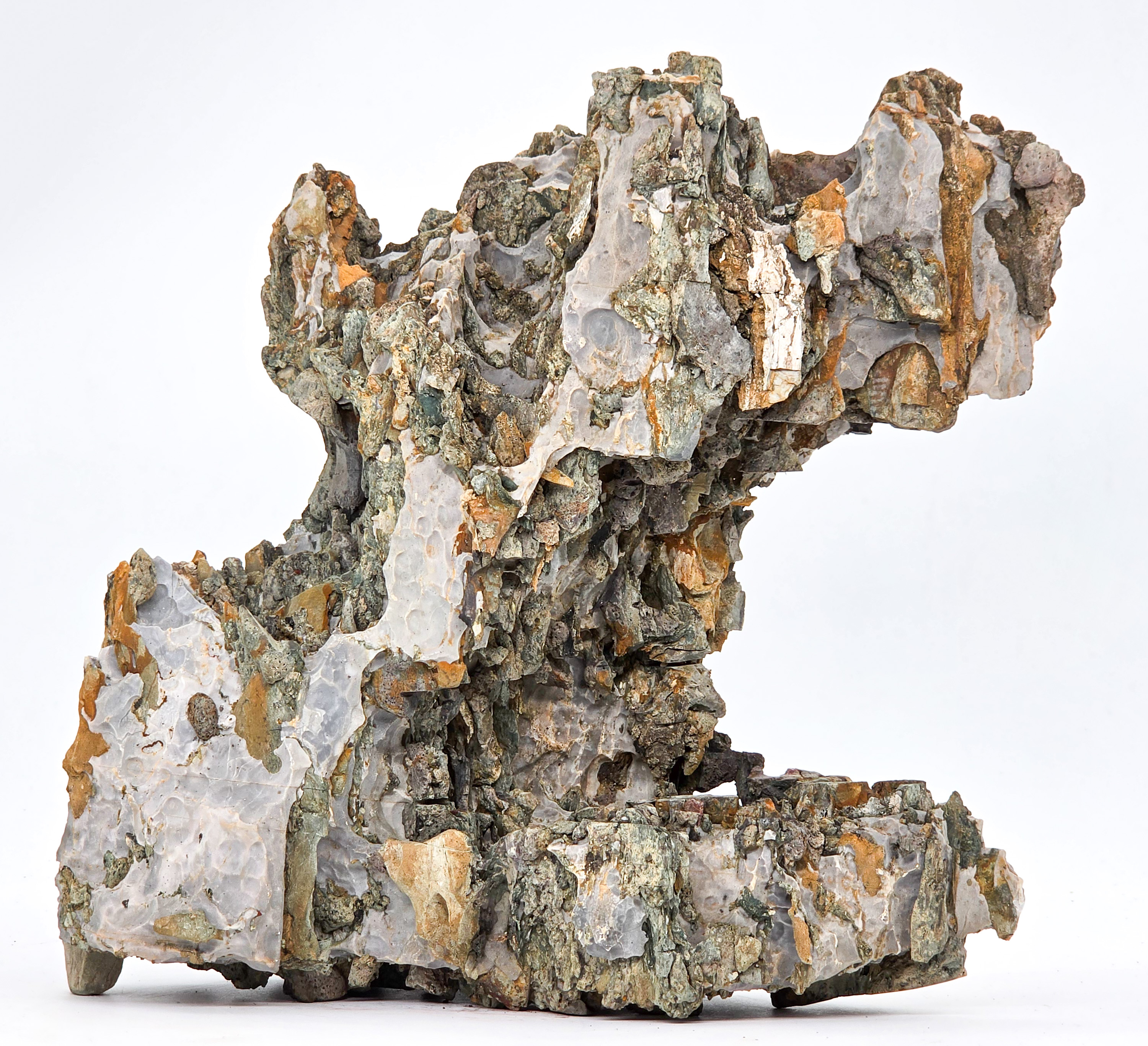 Ibigawa Felsen für Bonsai | Naturstein aus Japan 30x14x30cm