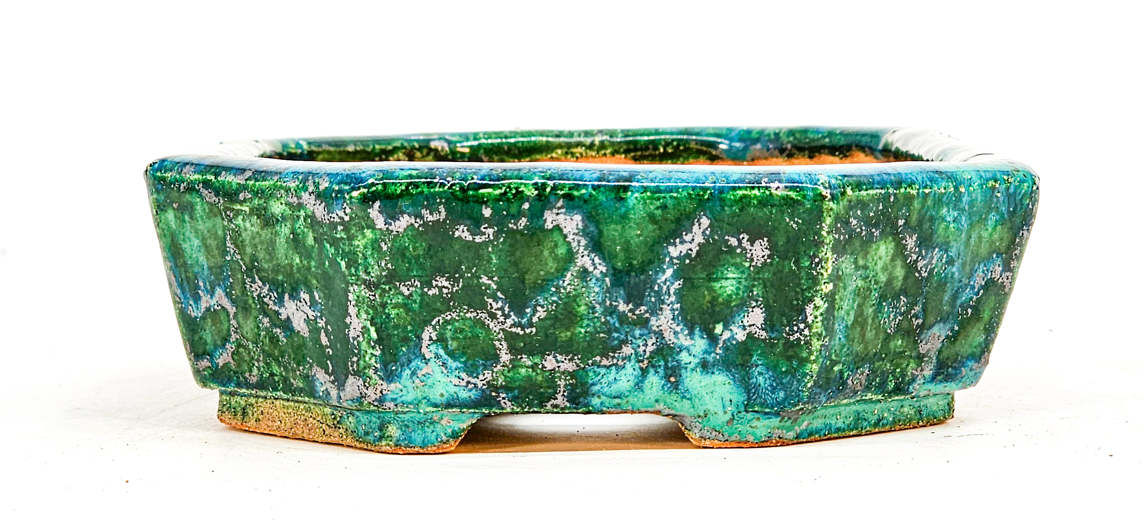 Bonsaischale handgetöpfert Spanien 16x12,5x3,5cm 