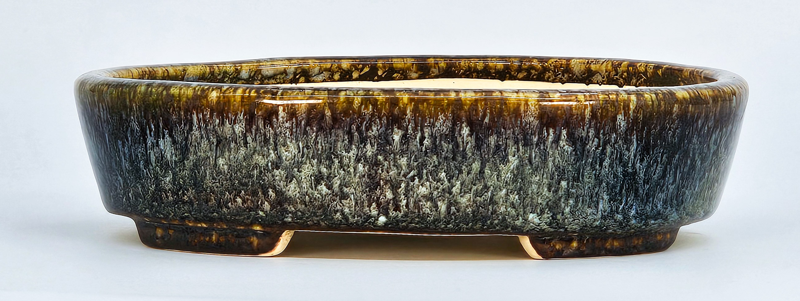 Bonsaischale Koyo Tokoname 17x14x4,3cm    