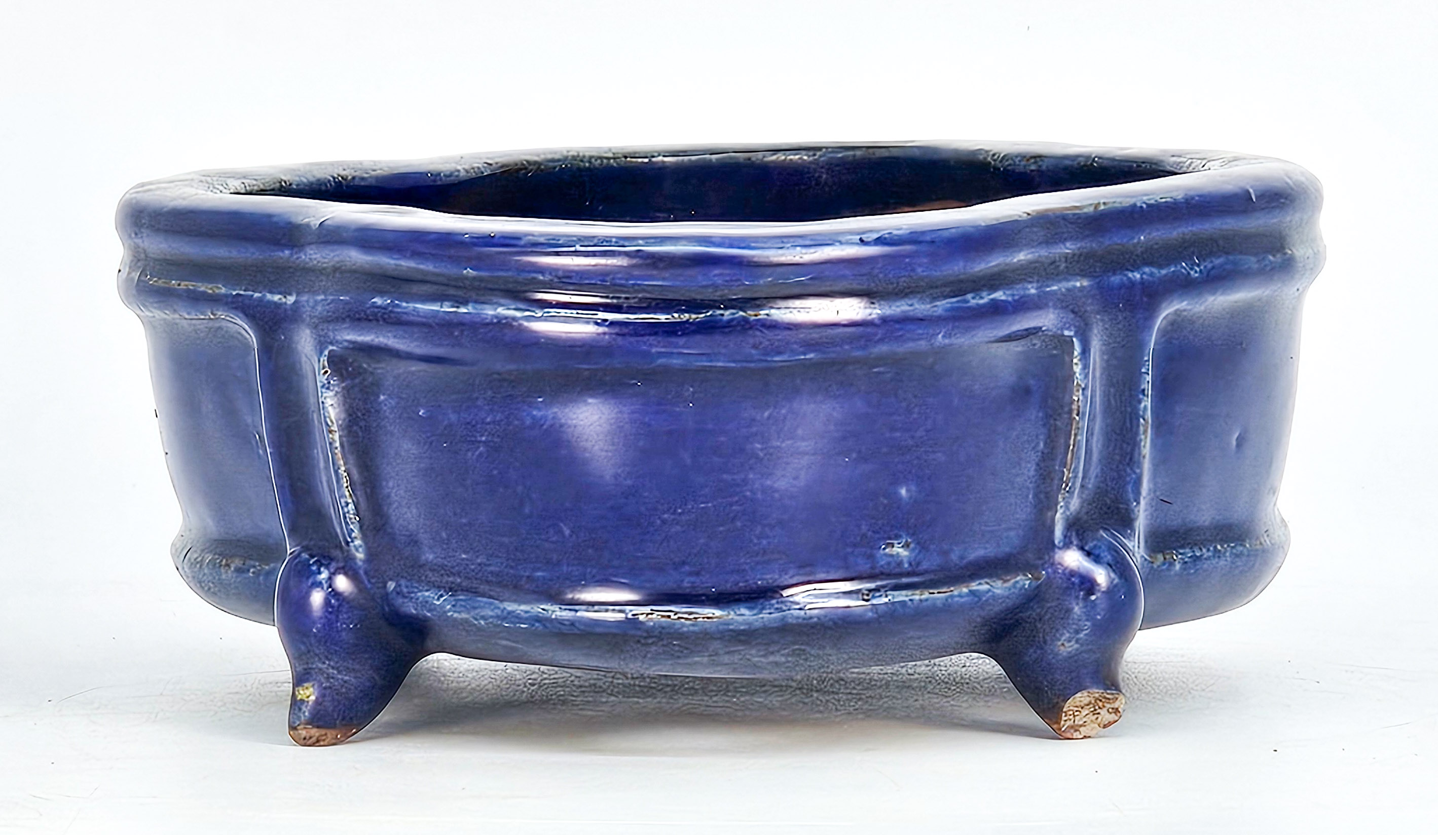 Bonsaischale China Guangdong-Stil 16,7x12,5x5,4cm