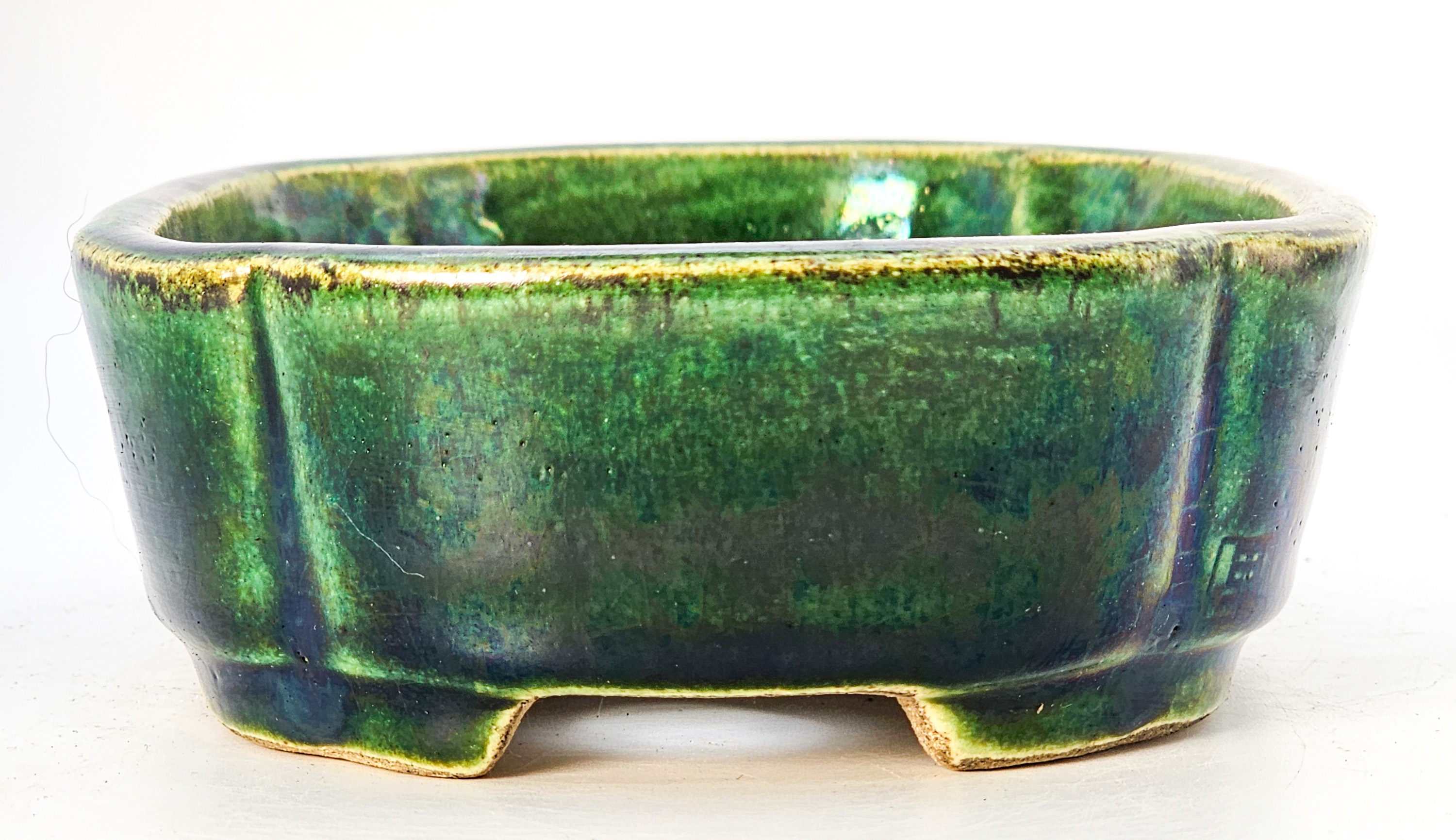 Bonsaischale Terahata Satomi Japan 16x12x4,5cm