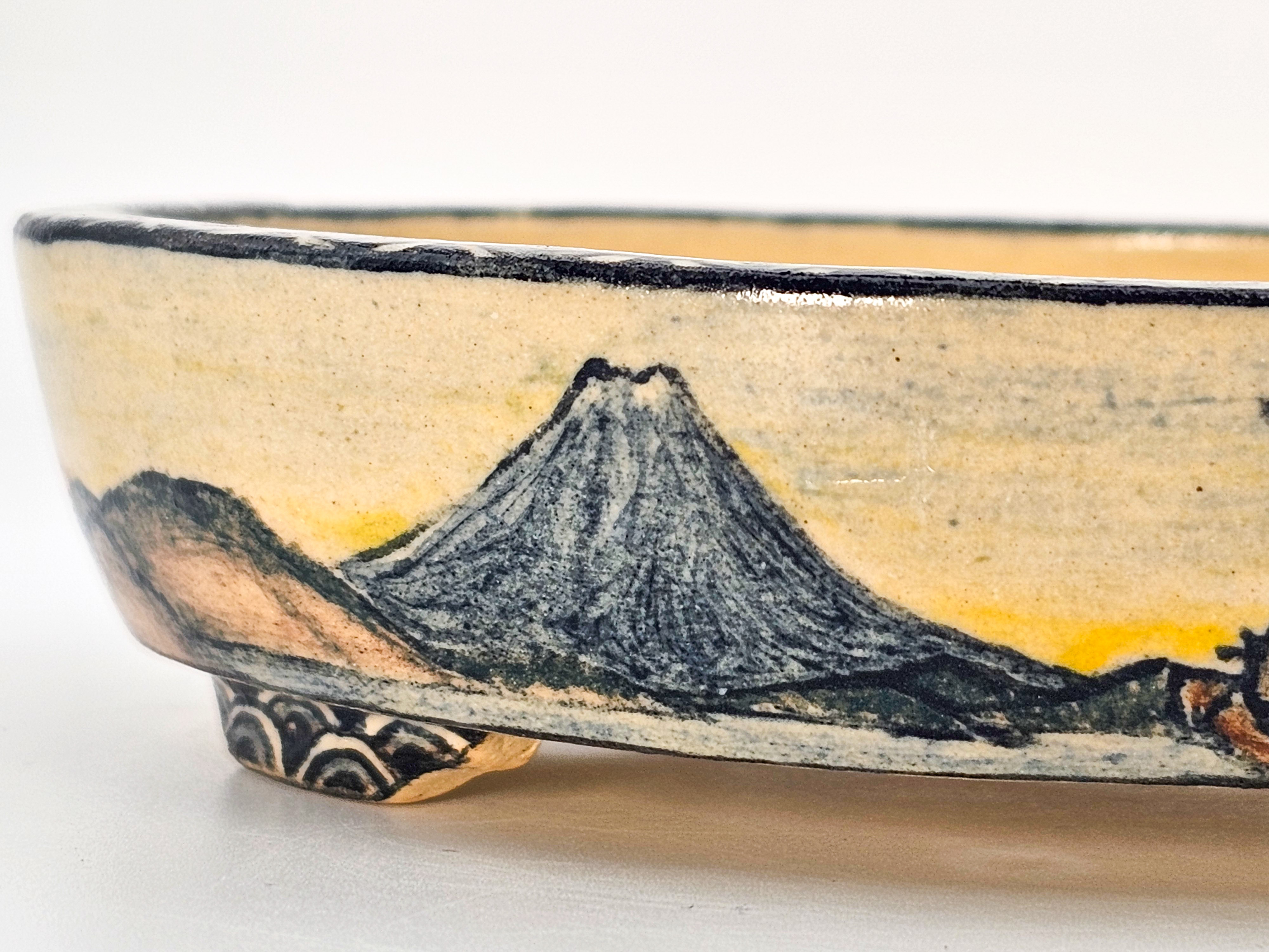 Bonsaischale Shoseki Japan 12,2x10,3x3cm