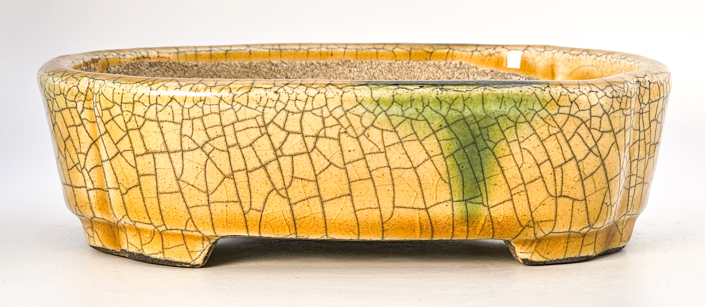Bonsaischale Terahata Satomi Japan 16x12x4,5cm