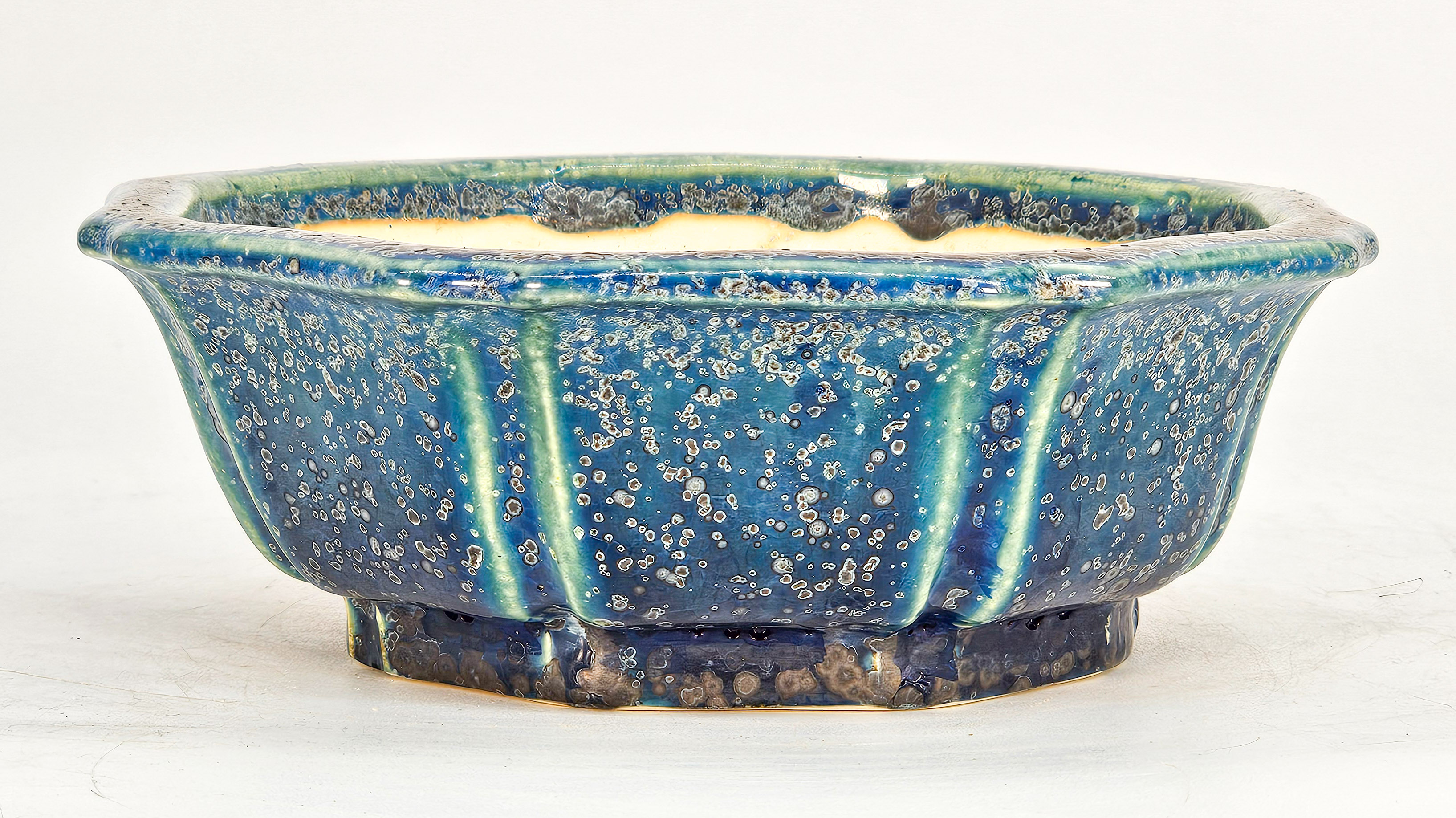 Bonsaischale Koyo handsigniert Tokoname 15x5cm