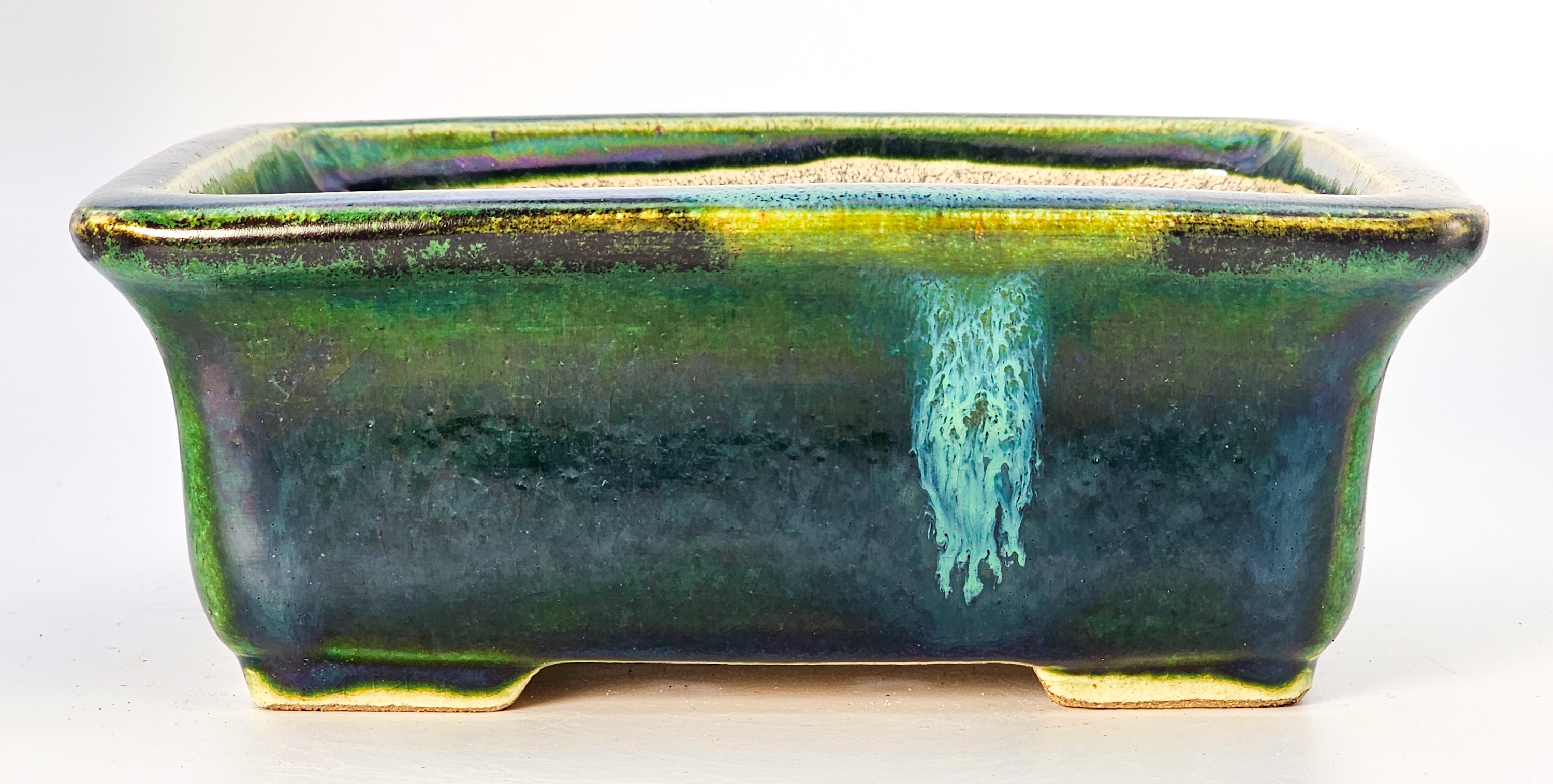 Bonsaischale Terahata Satomi Japan 17,2x14,2x6,5cm