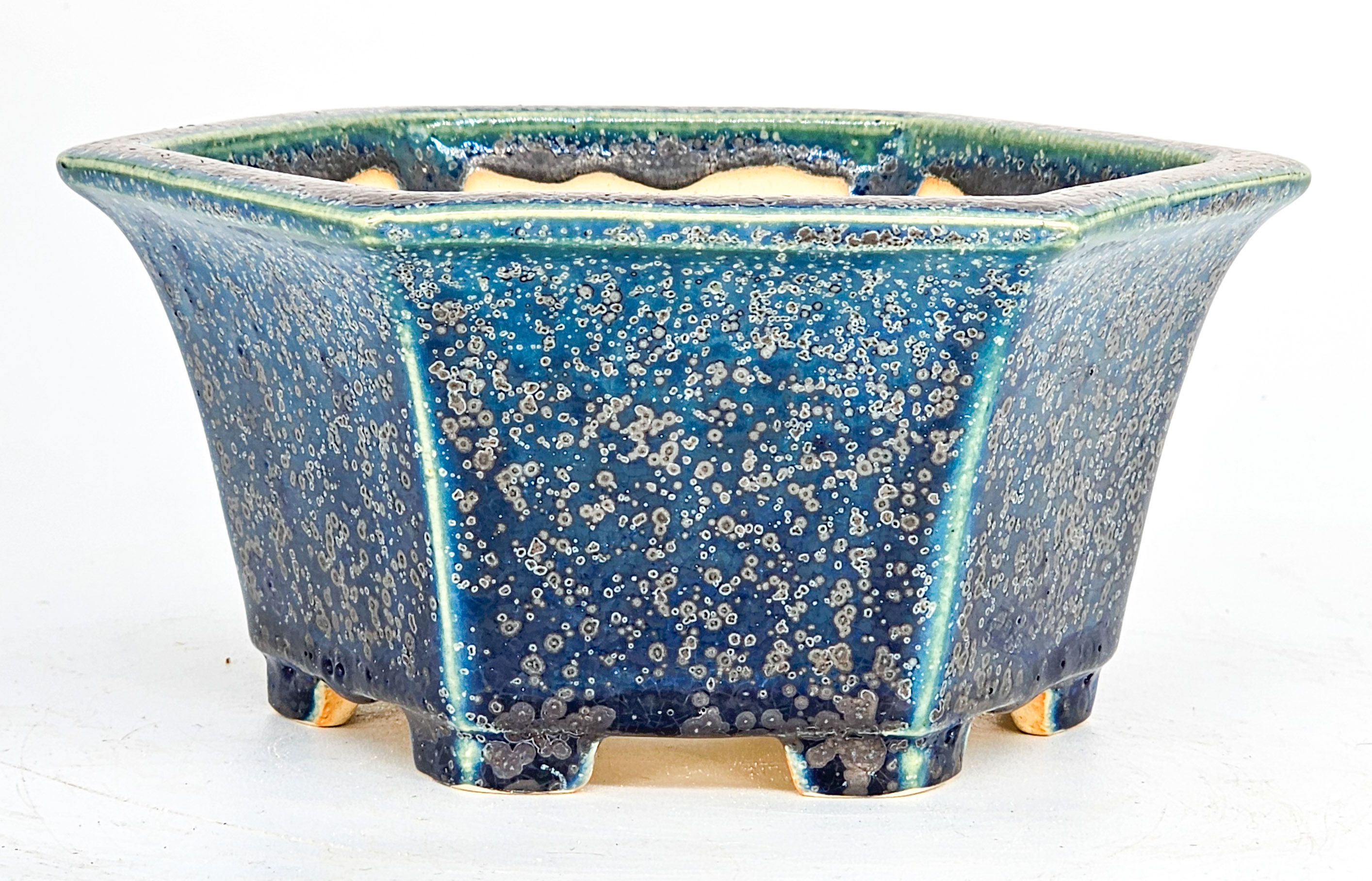 Bonsaischale Koyo handsigniert Tokoname 18,5x16x8cm