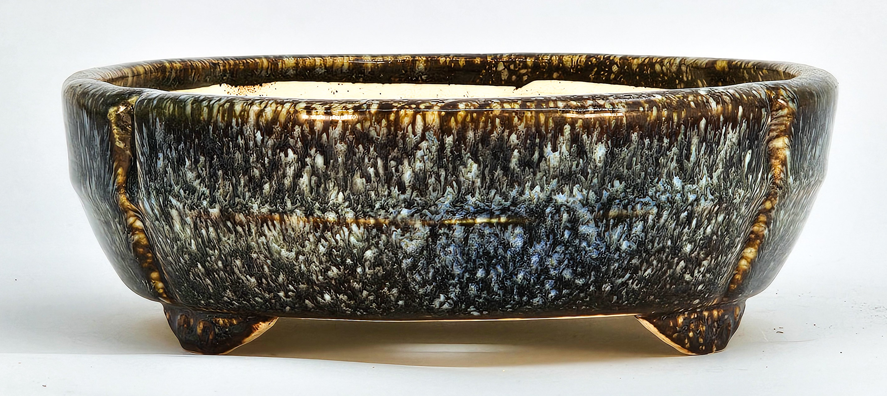 Bonsaischale Koyo Tokoname 20x17x5,5cm   
