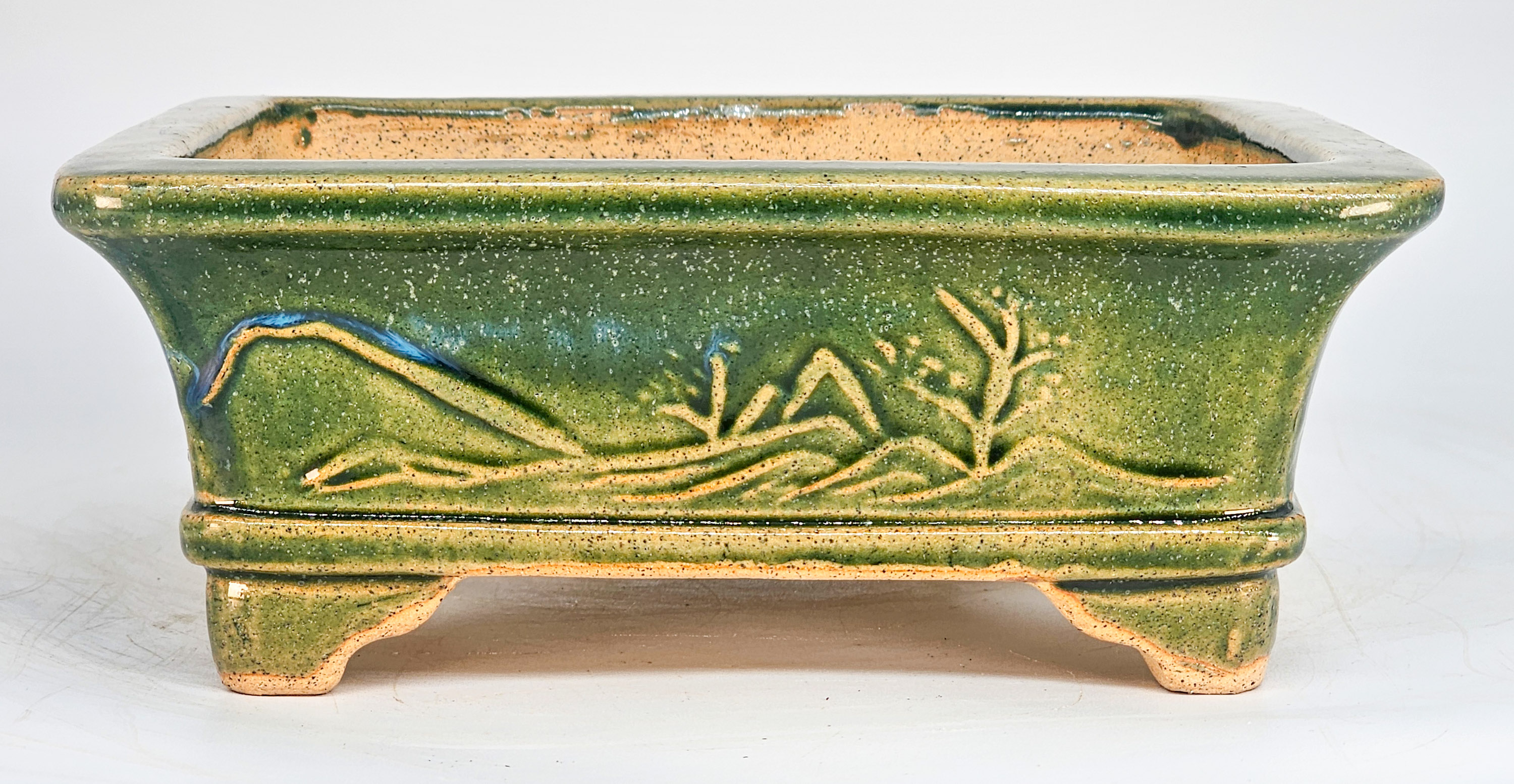 Bonsaischale Gyozan Japan 21x18,5x8,5cm