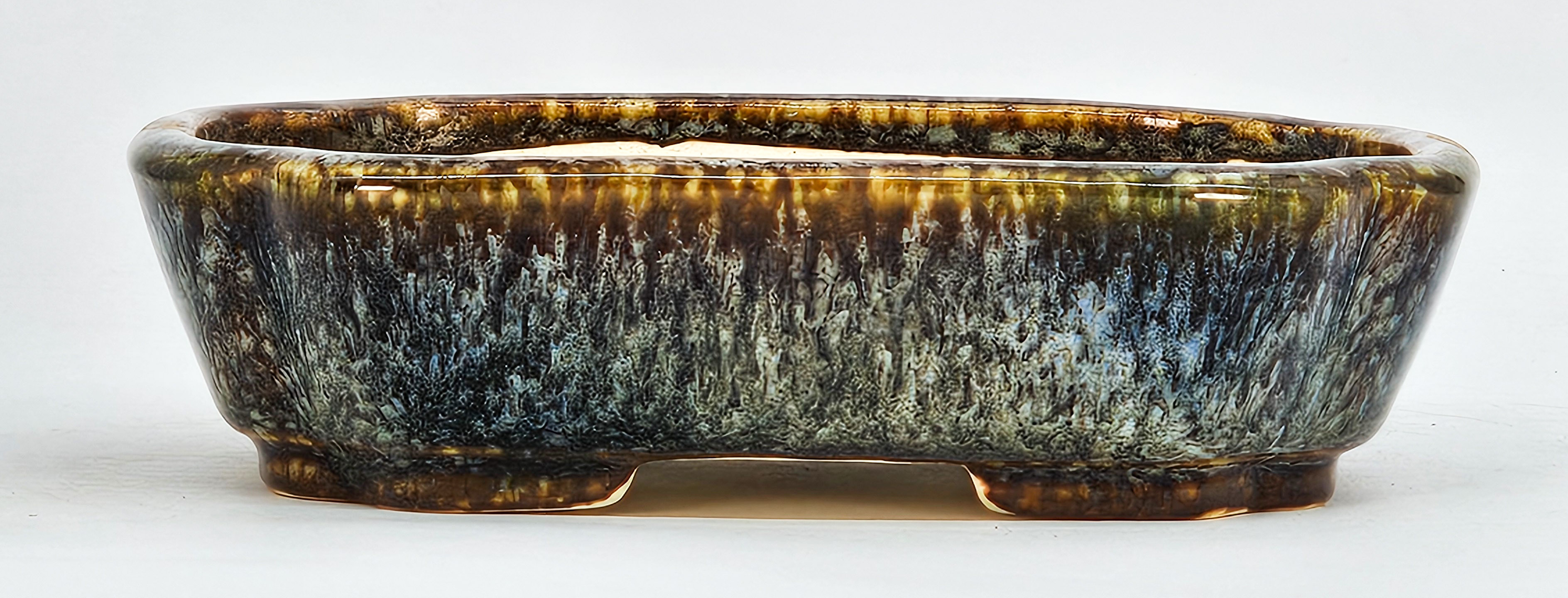 Bonsaischale Koyo Tokoname 17x14x3,3cm 