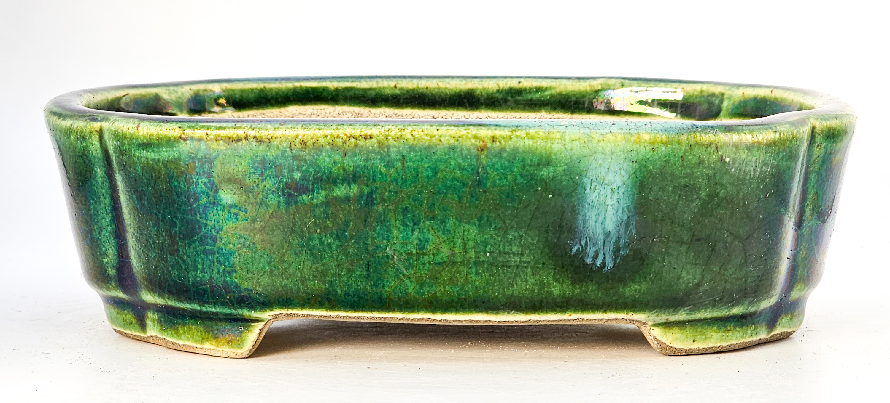 Bonsaischale Terahata Satomi Japan 16x12x4,5cm