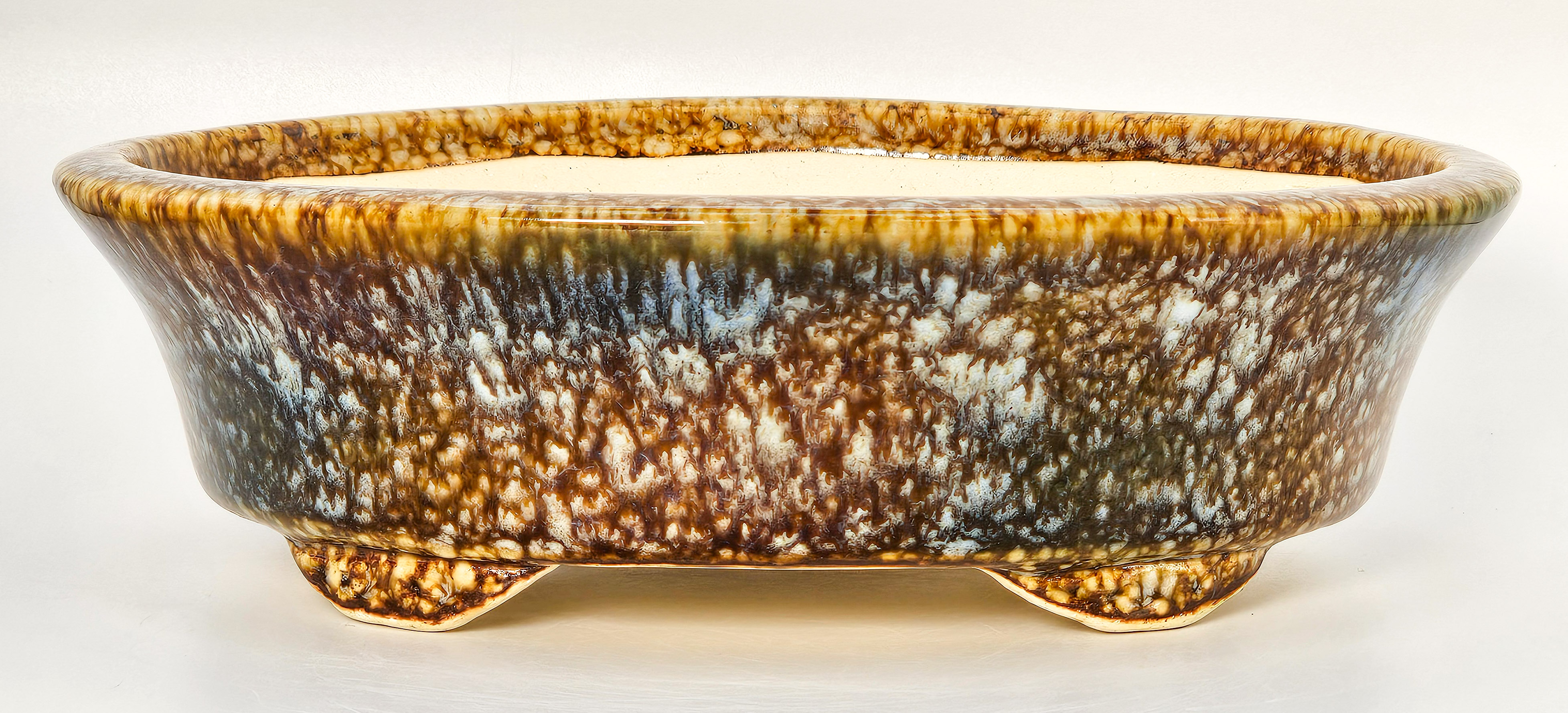 Bonsaischale Koyo, Sonderedition Expo 2025, Tokoname Japan 17,5x14x5cm