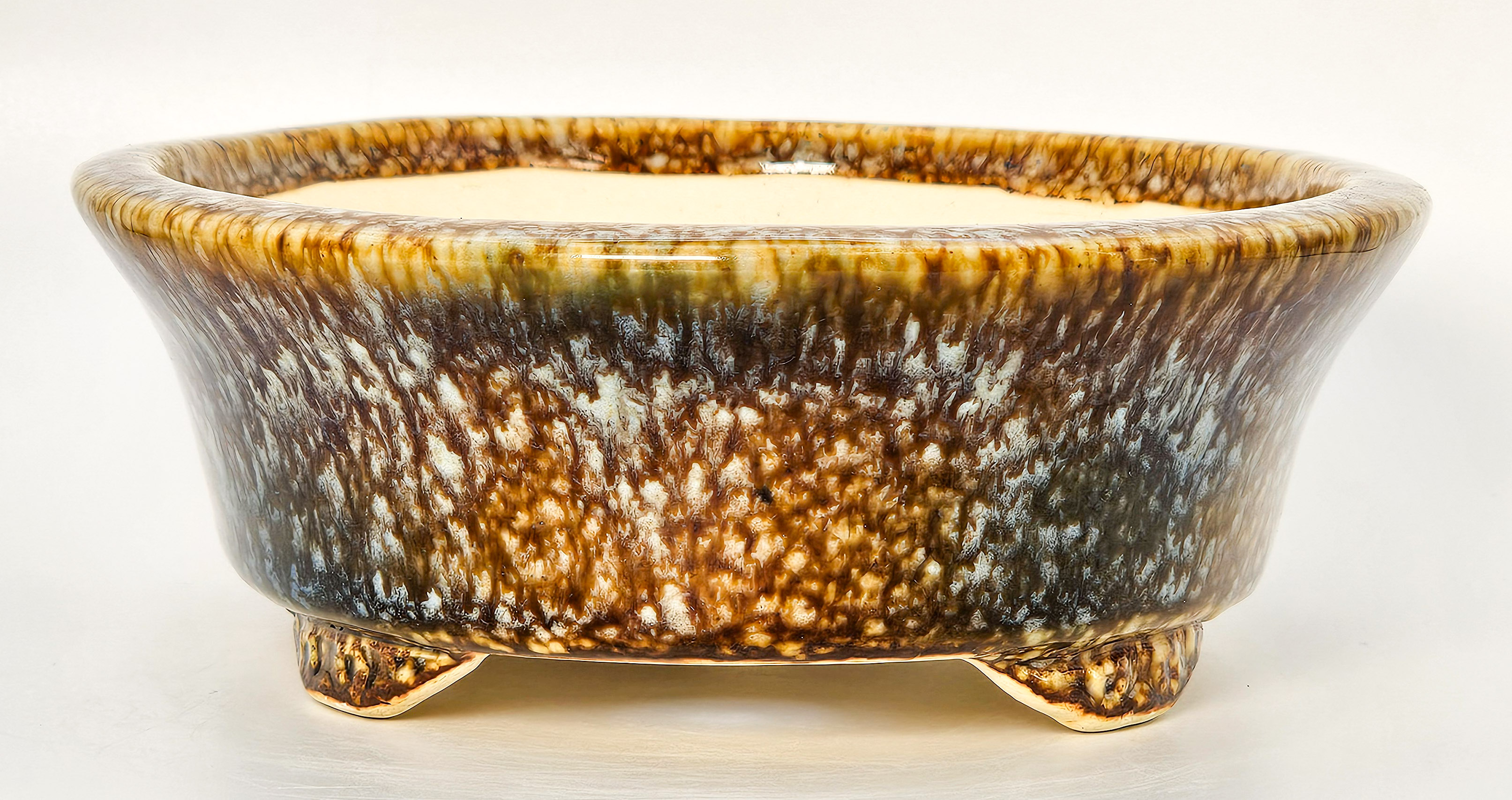 Bonsaischale Koyo, Sonderedition Expo 2025, Tokoname Japan 17,5x14x5cm