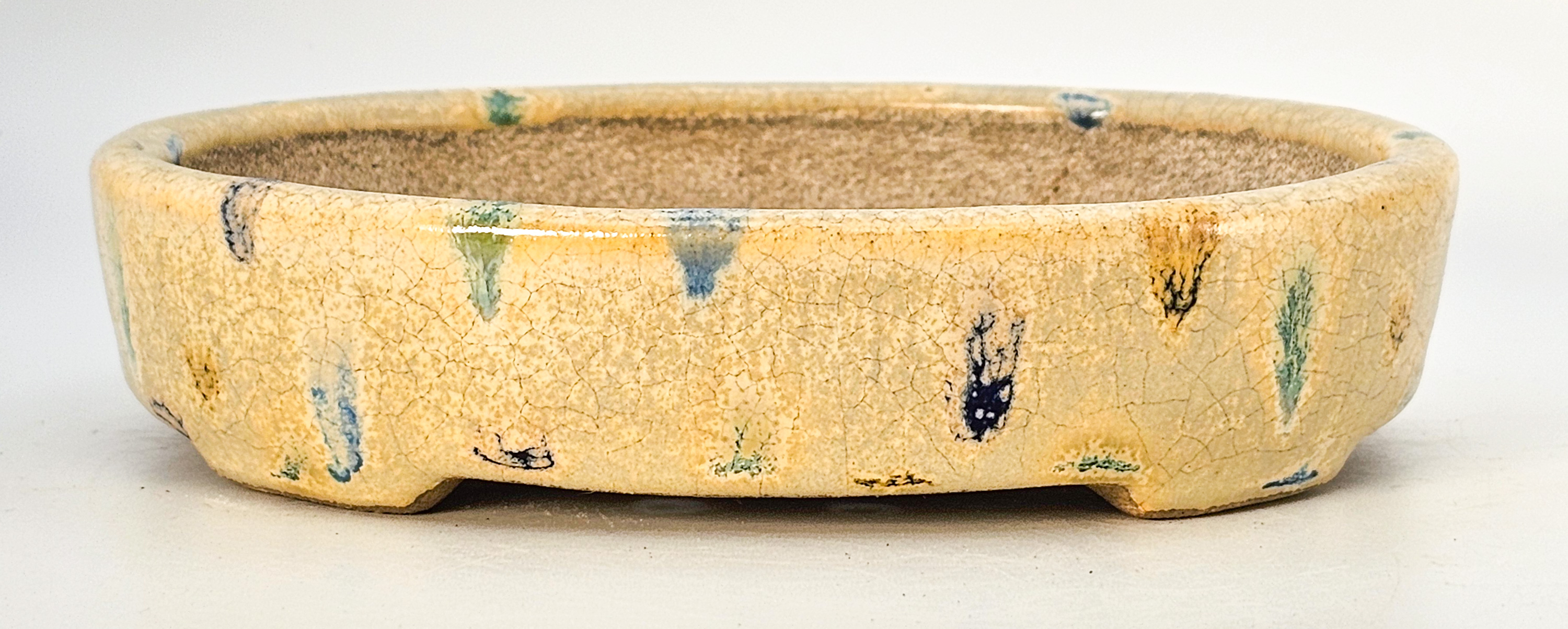 Bonsaischale Terahata Satomi Japan 14x11,5x3cm