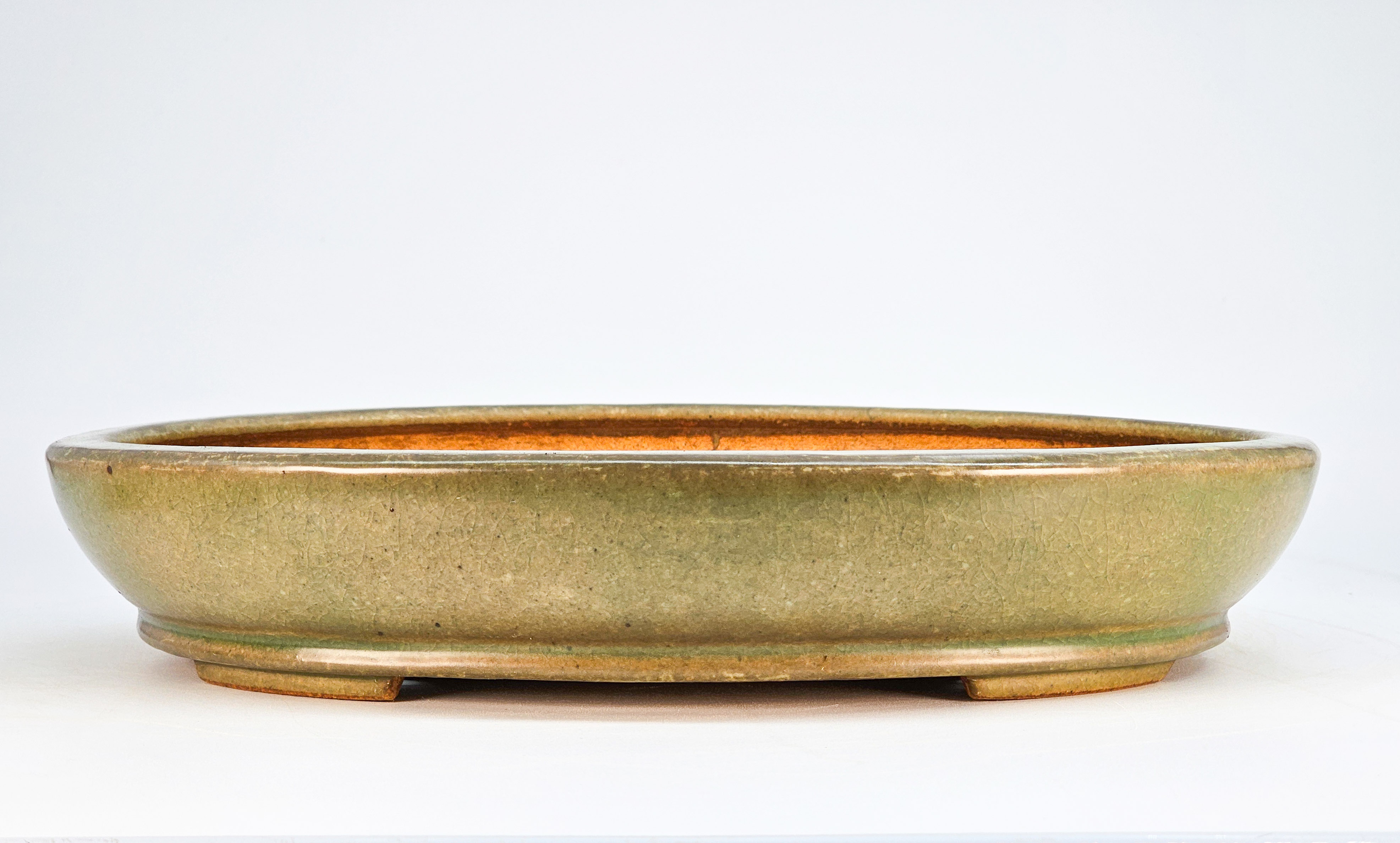 Bonsaischale Hattori Tokoname 31,7x24,8x5,5cm