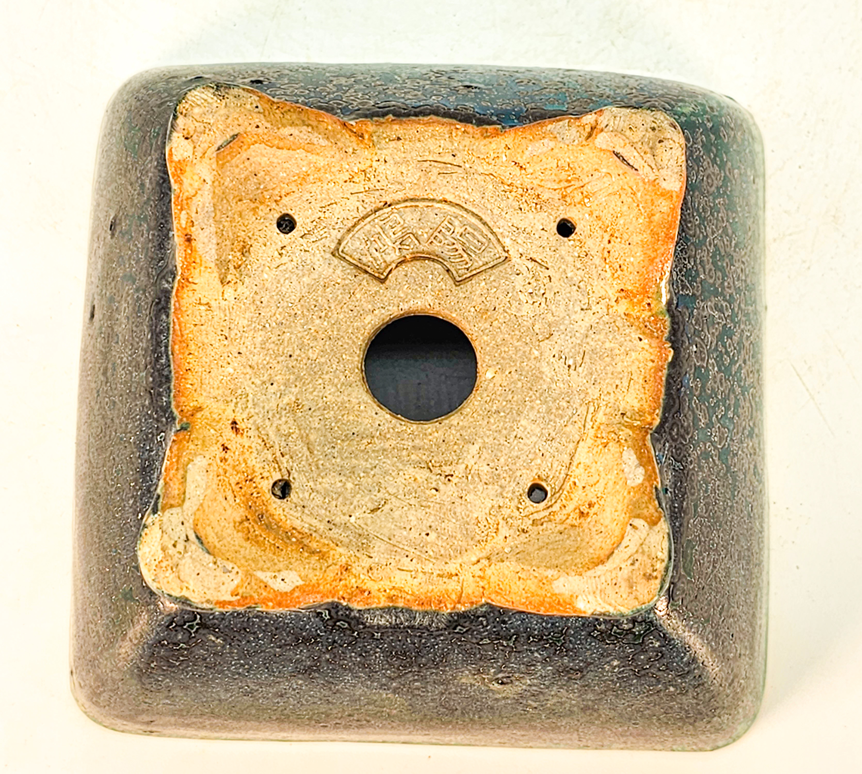 Bonsaischale Koyo Japan Tokoname 11,8x11,8x7cm