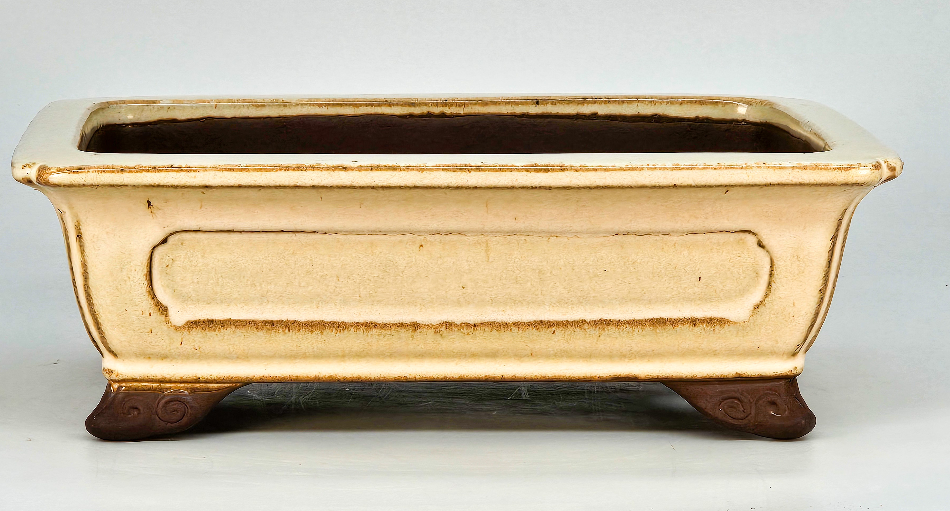 Bonsaischale Yamaaki Tokoname 29x23x9,5cm