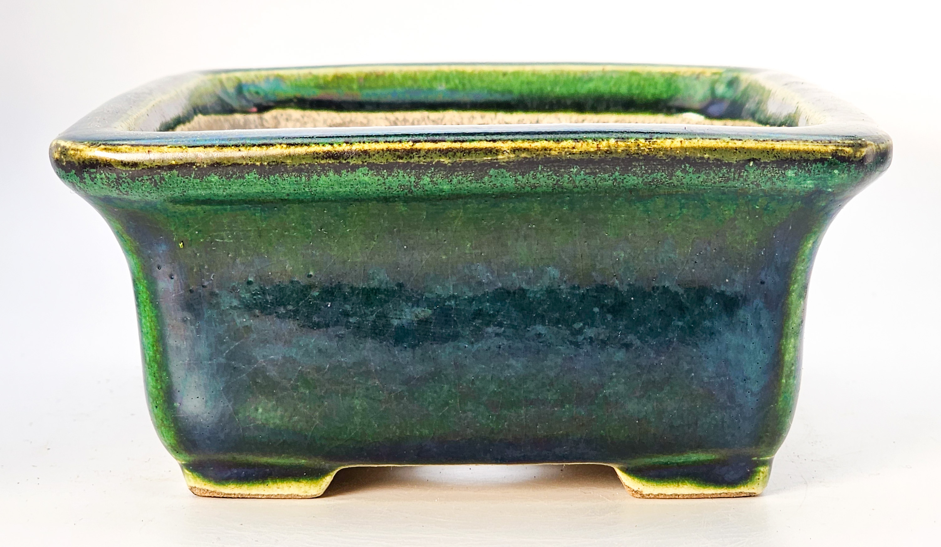 Bonsaischale Terahata Satomi Japan 17,2x14,2x6,5cm