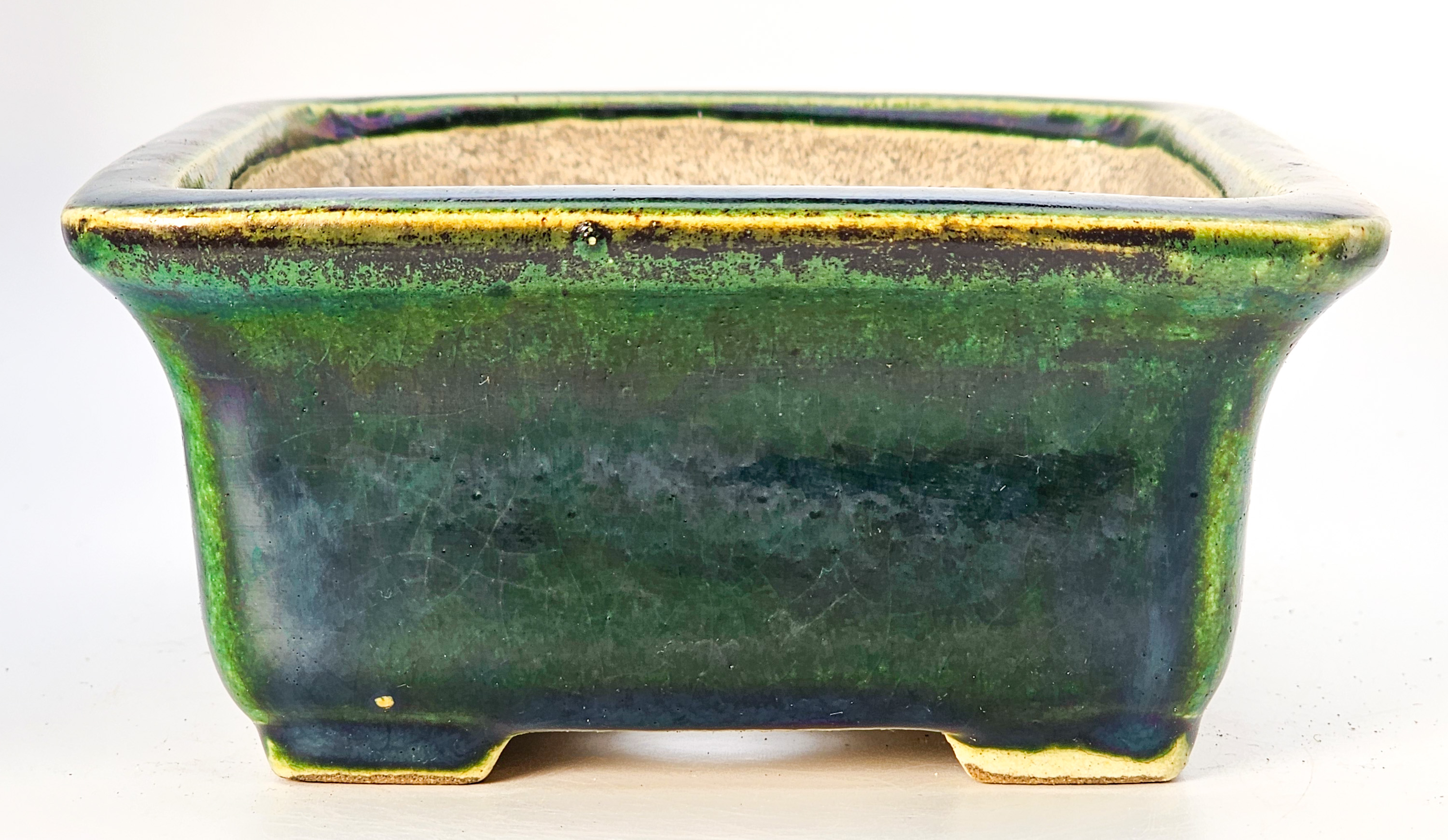 Bonsaischale Terahata Satomi Japan 17x14x6,5cm