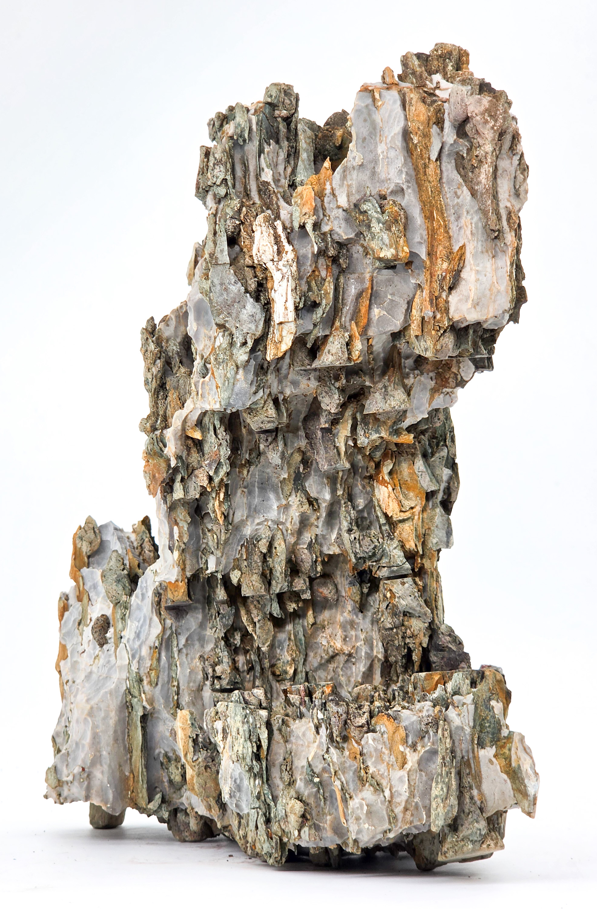 Ibigawa Felsen für Bonsai | Naturstein aus Japan 30x14x30cm