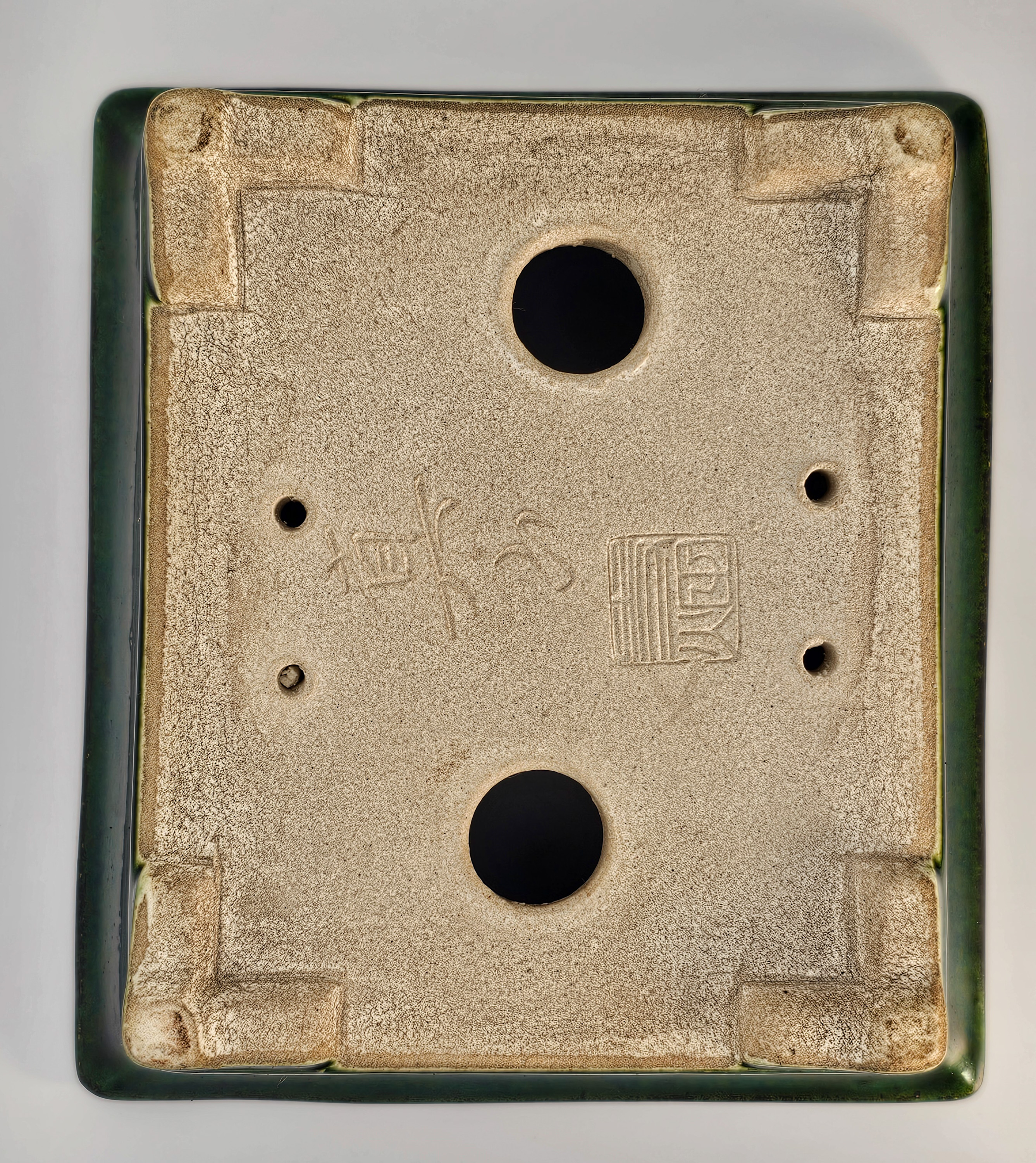 Bonsaischale Mazan Japan 18x16x7,2cm Abplatzer!