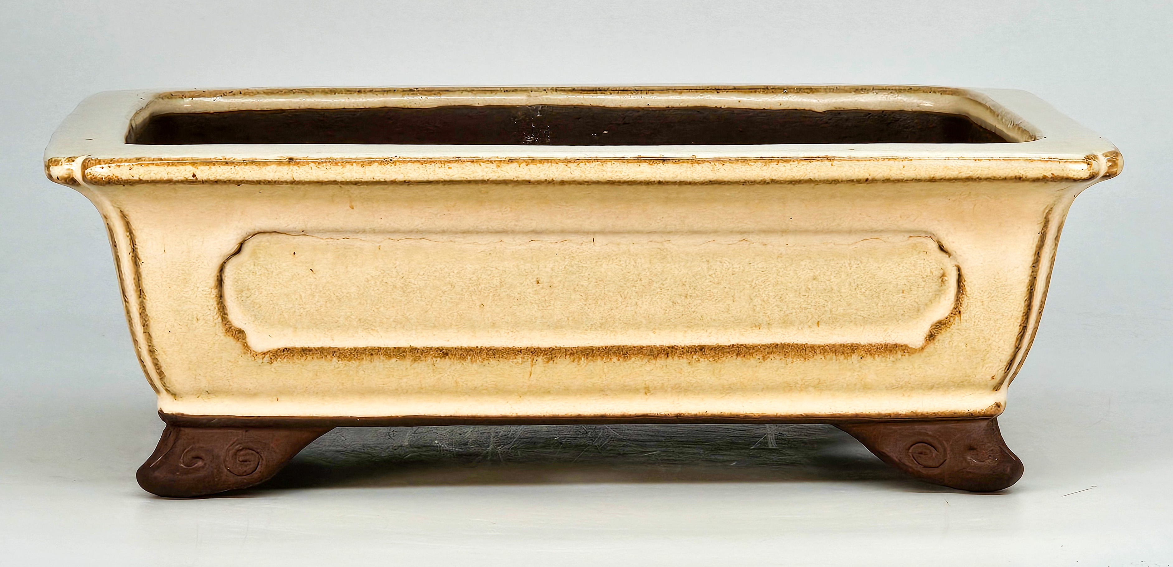 Bonsaischale Yamaaki Tokoname 29x23x9,5cm