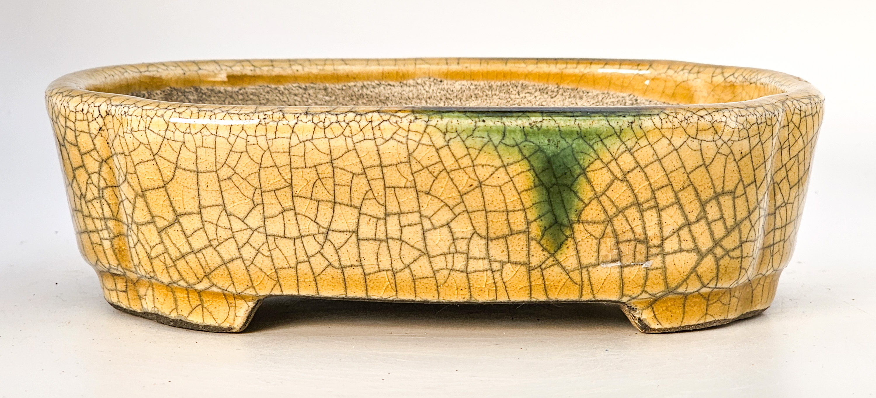 Bonsaischale Terahata Satomi Japan 16x12x4,5cm
