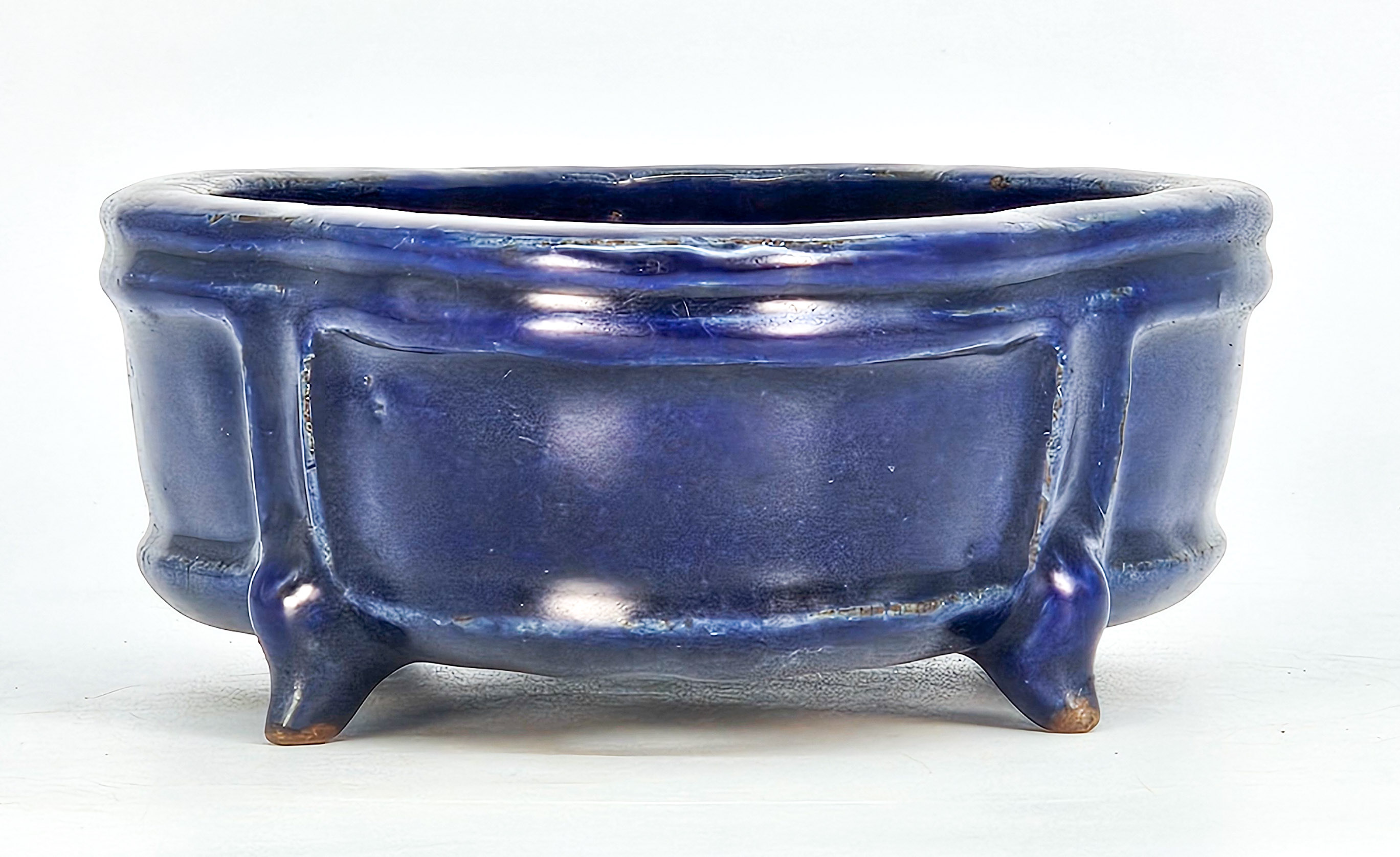 Bonsaischale China Guangdong-Stil 16,7x12,5x5,4cm