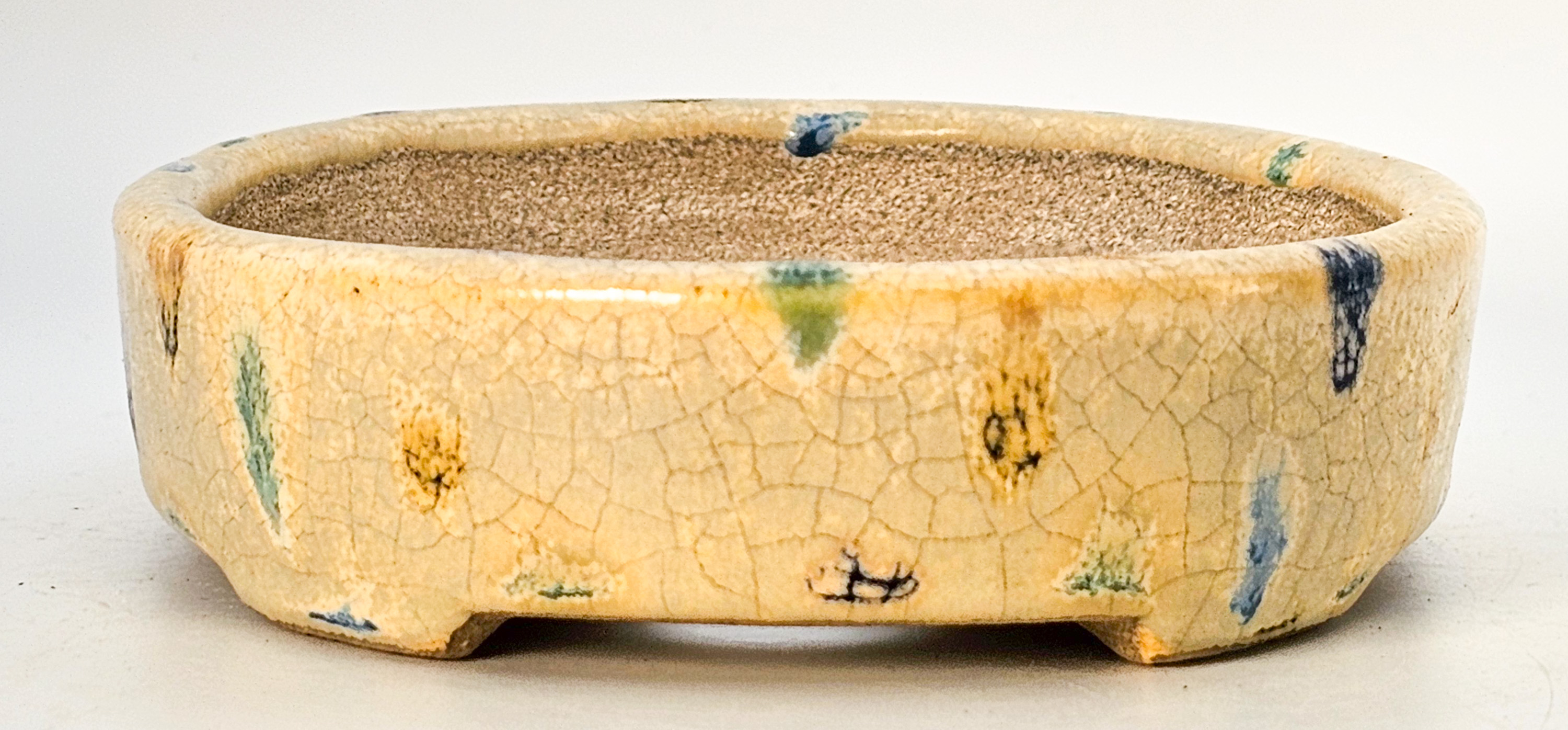 Bonsaischale Terahata Satomi Japan 14x11,5x3cm