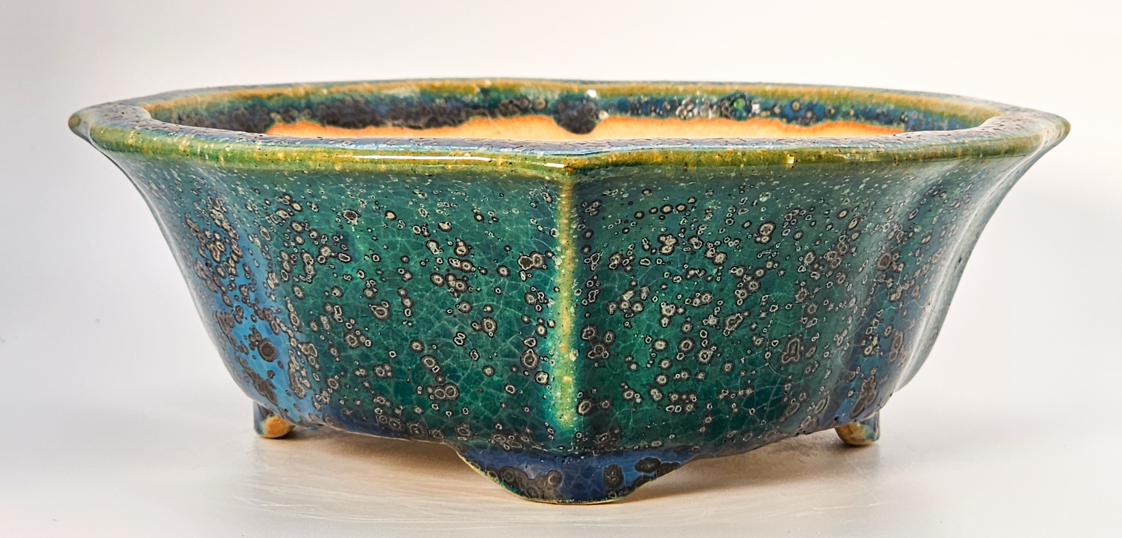 Bonsaischale Koyo, Sonderedition Expo 2025, Tokoname Japan 19x17x5,5cm