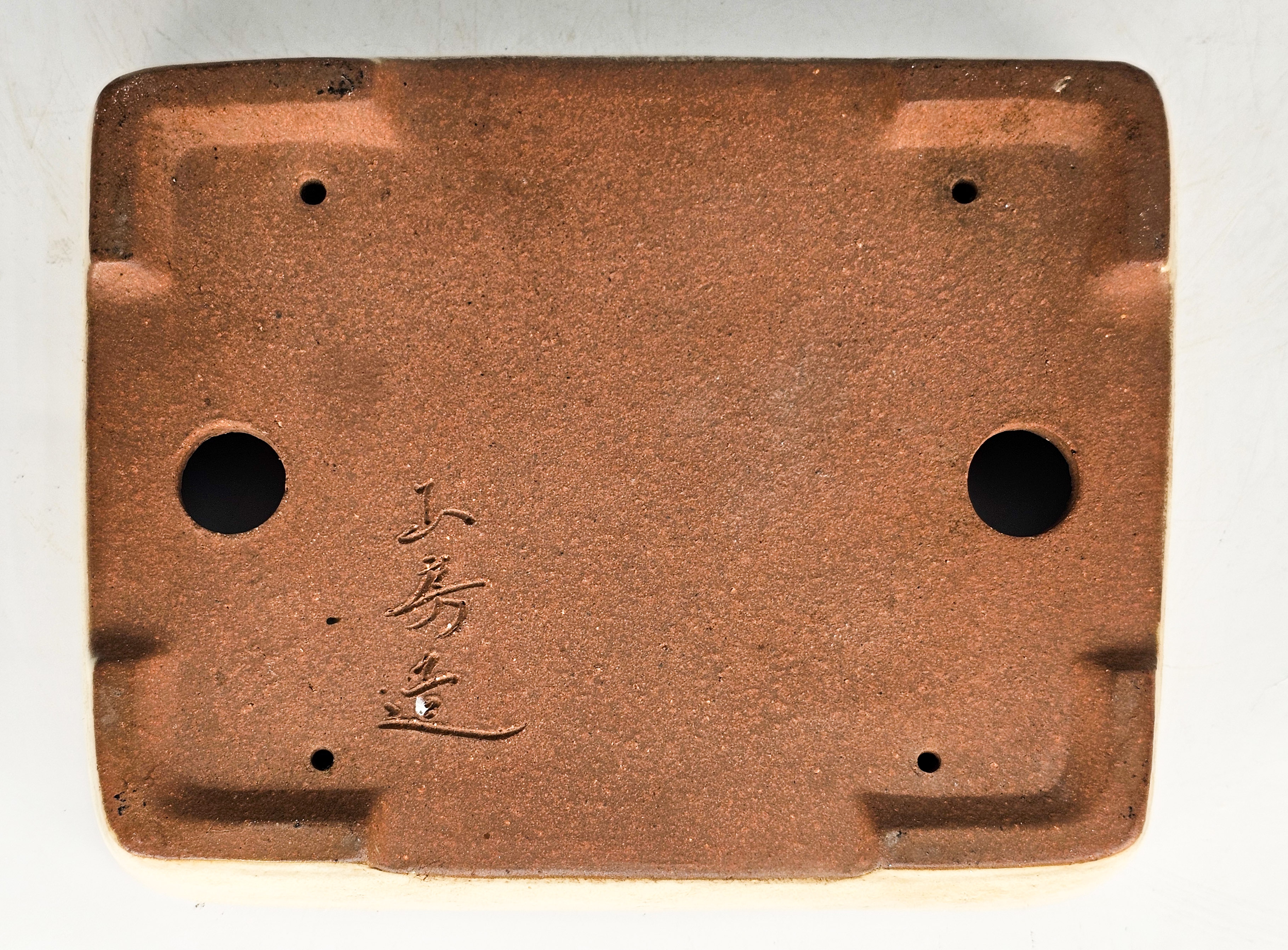 Bonsaischale Yamafusa Tokoname 18,8x14,8x4cm