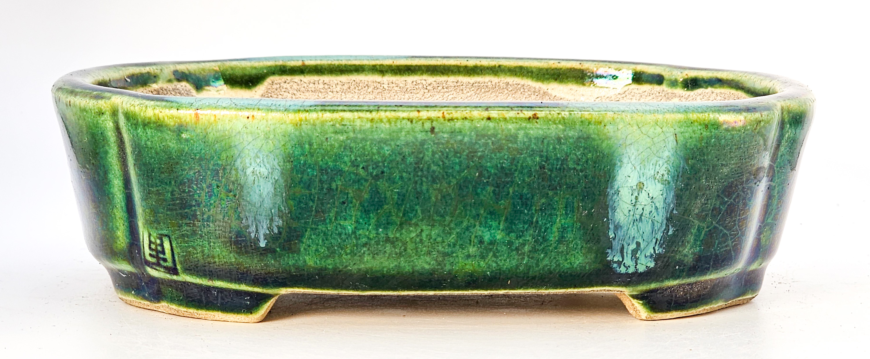 Bonsaischale Terahata Satomi Japan 16x12x4,5cm