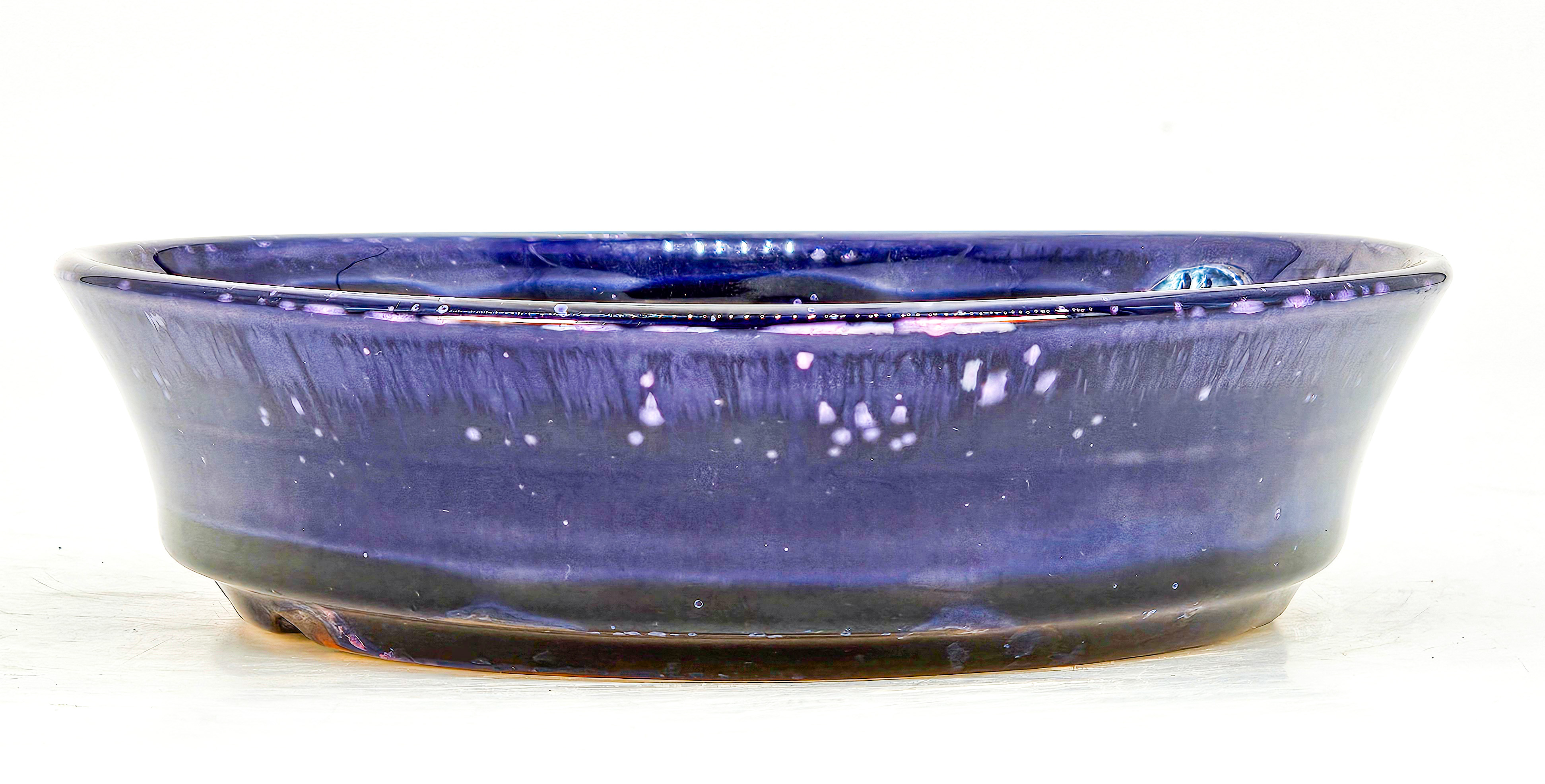 Bonsaischale Sabine BESNARD céramique 19,5x4cm