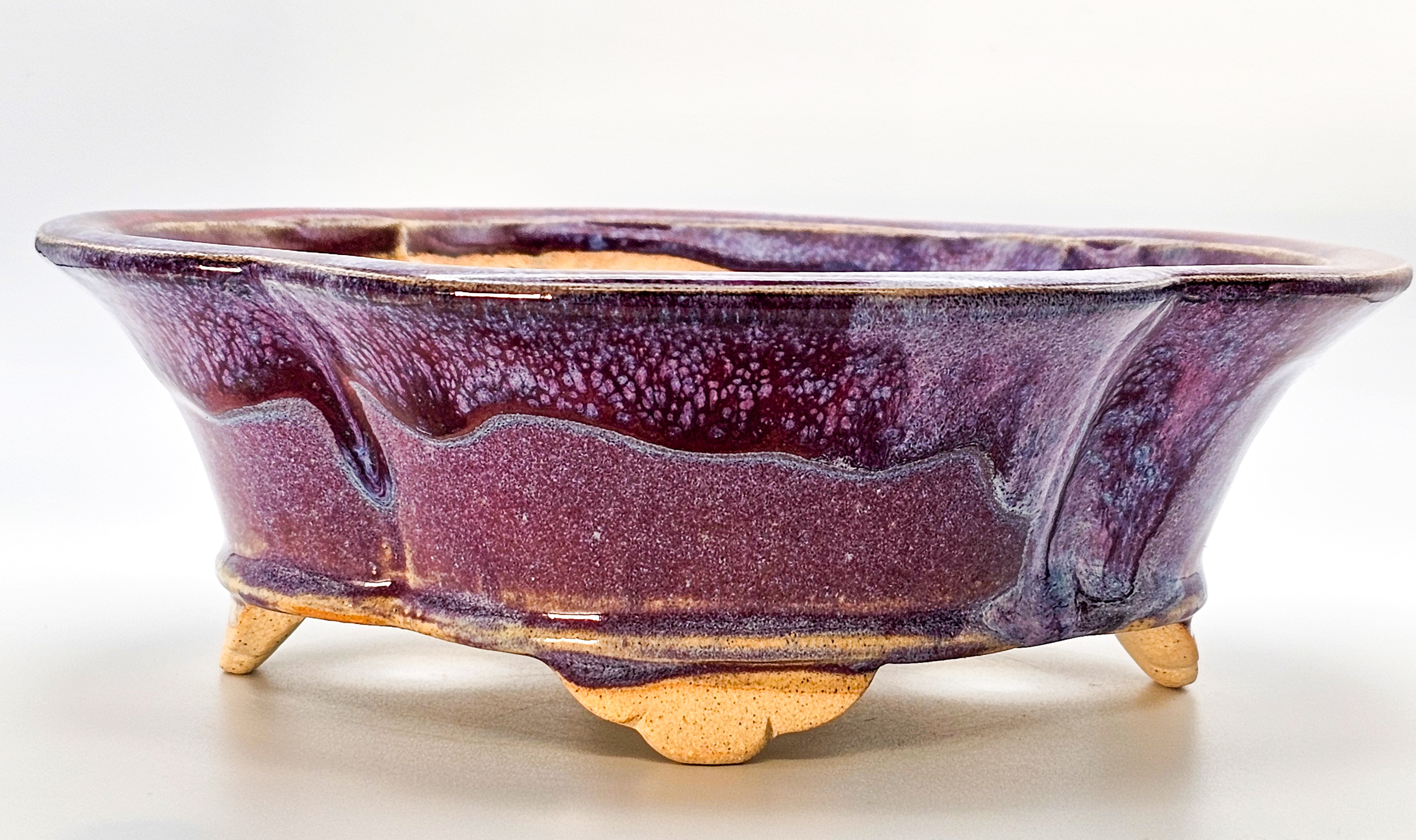 Bonsaischale Keiun Fukuda Japan 17,5x16x5,5cm
